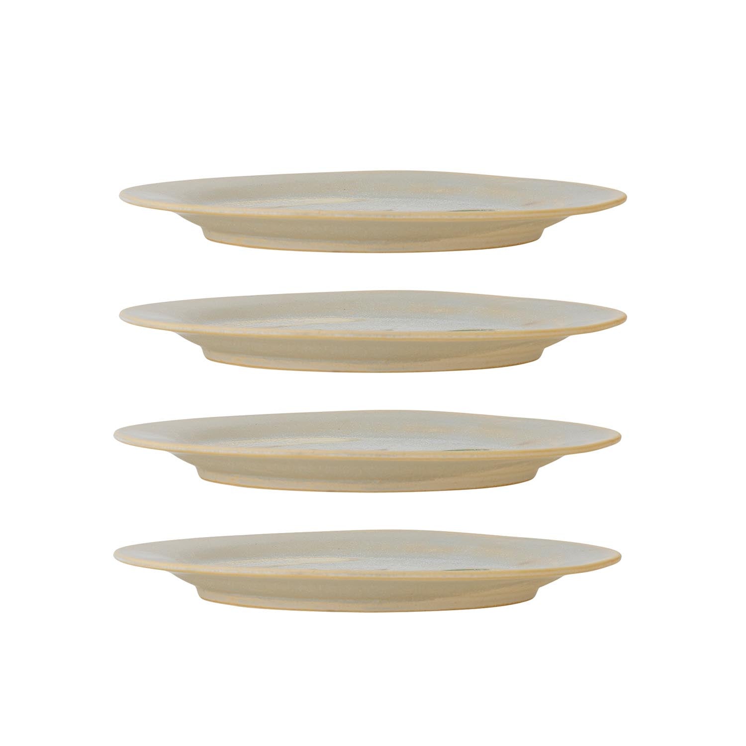 Hadden Teller, Grün, Steingut in Grün präsentiert im Onlineshop von KAQTU Design AG. Teller ist von Creative Collection