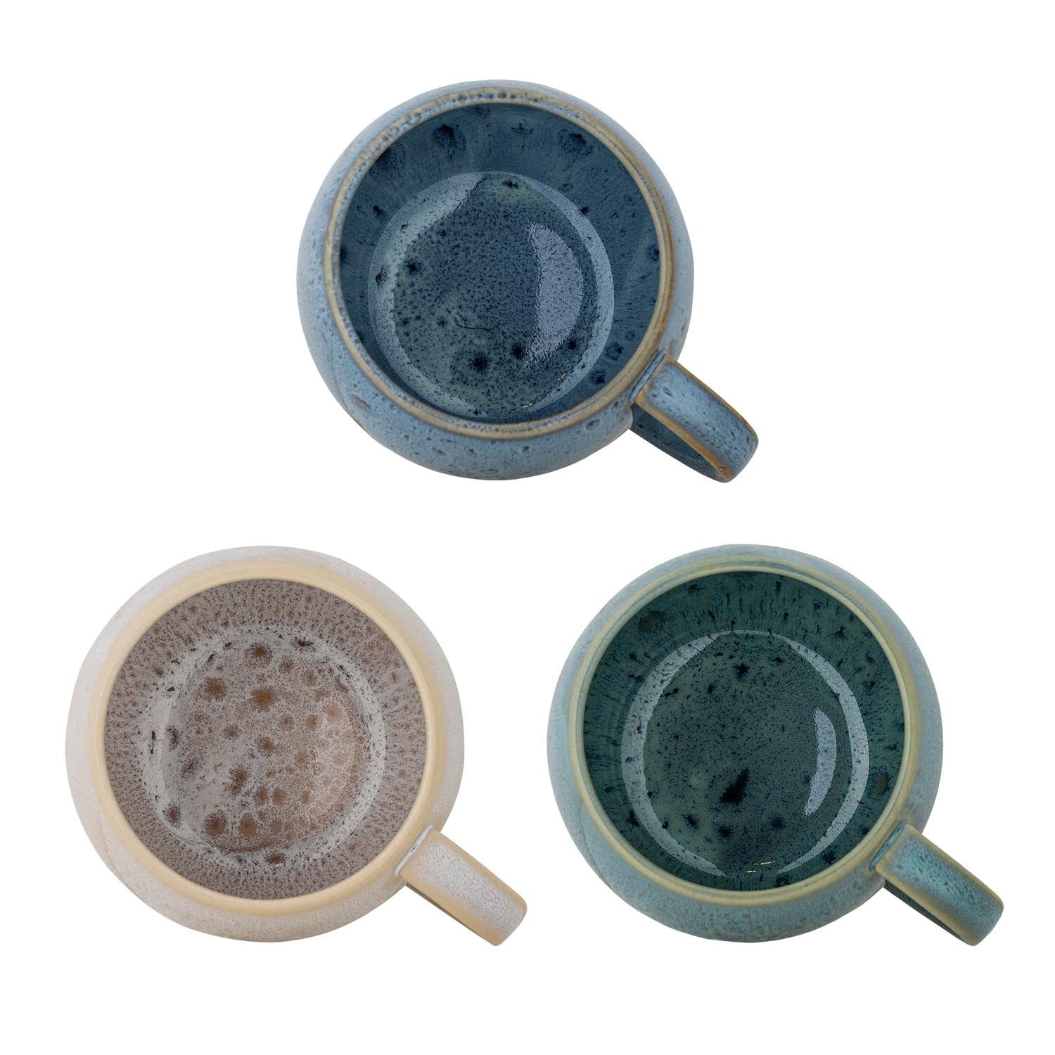Harriet Becher, Blau, Steingut in Blau präsentiert im Onlineshop von KAQTU Design AG. Tasse ist von Creative Collection