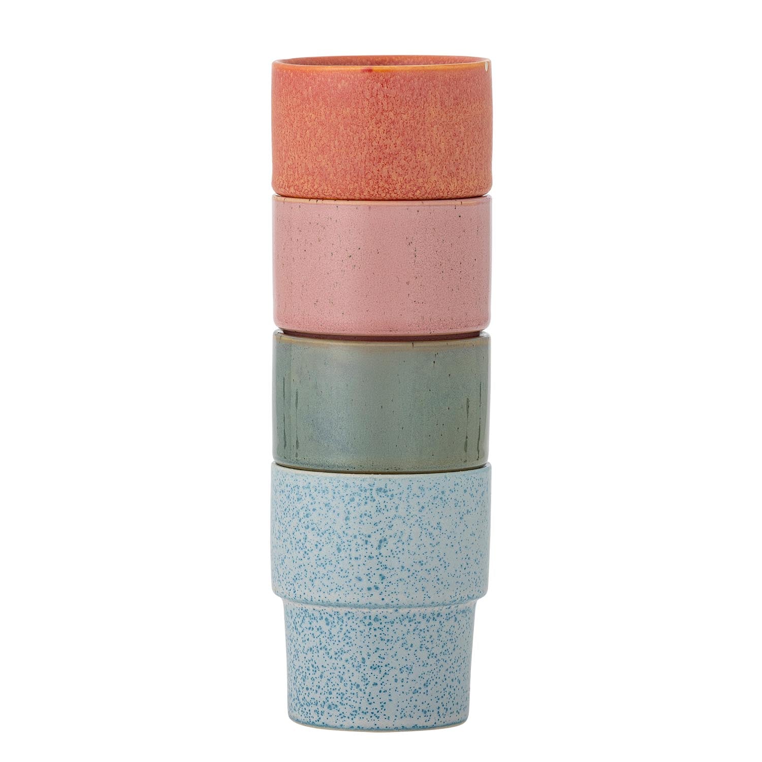 Ewan Tasse, Rose, Steingut in Rose präsentiert im Onlineshop von KAQTU Design AG. Tasse ist von Bloomingville