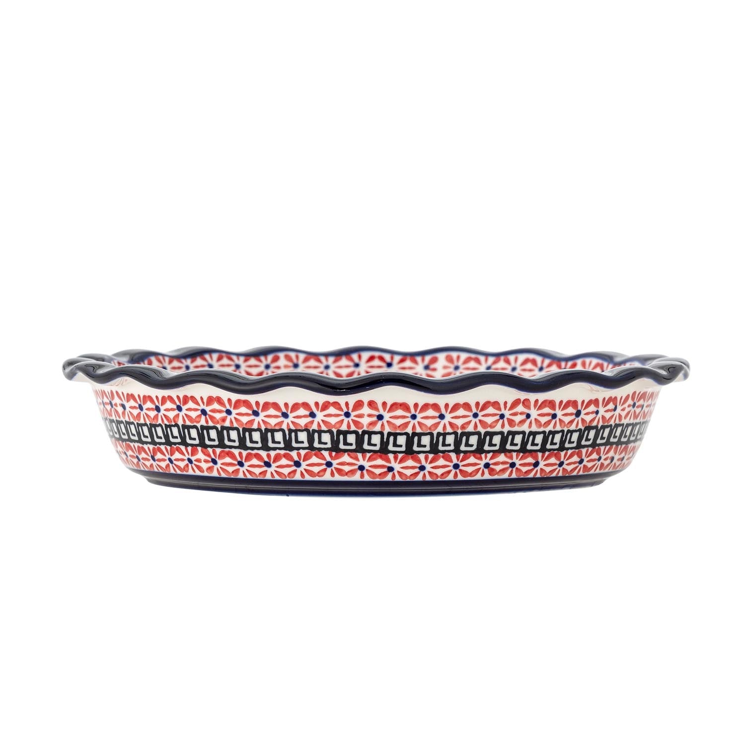Florist Schale, Rot, Steingut in Rot präsentiert im Onlineshop von KAQTU Design AG. Schale ist von Creative Collection
