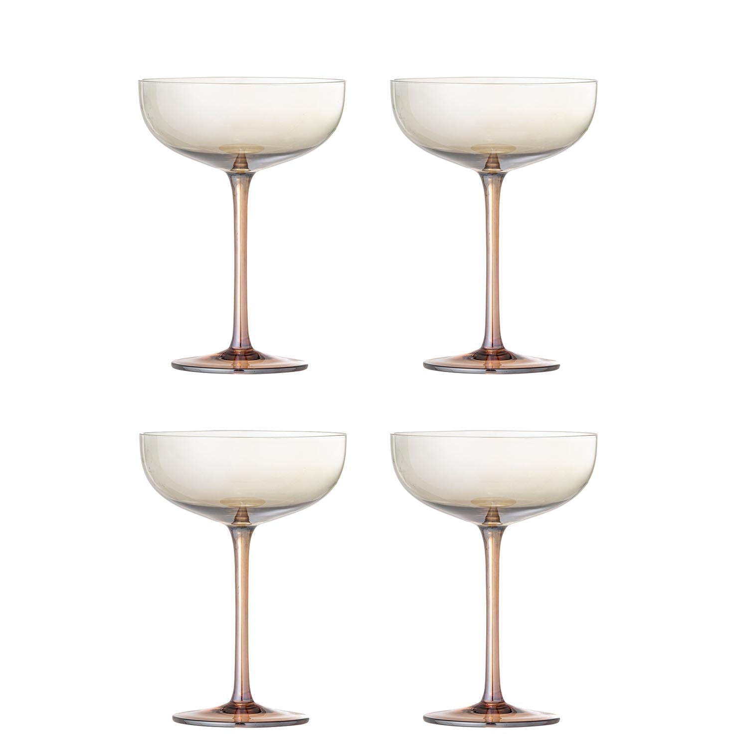 Aston Cocktailglas, Bronze, Glas