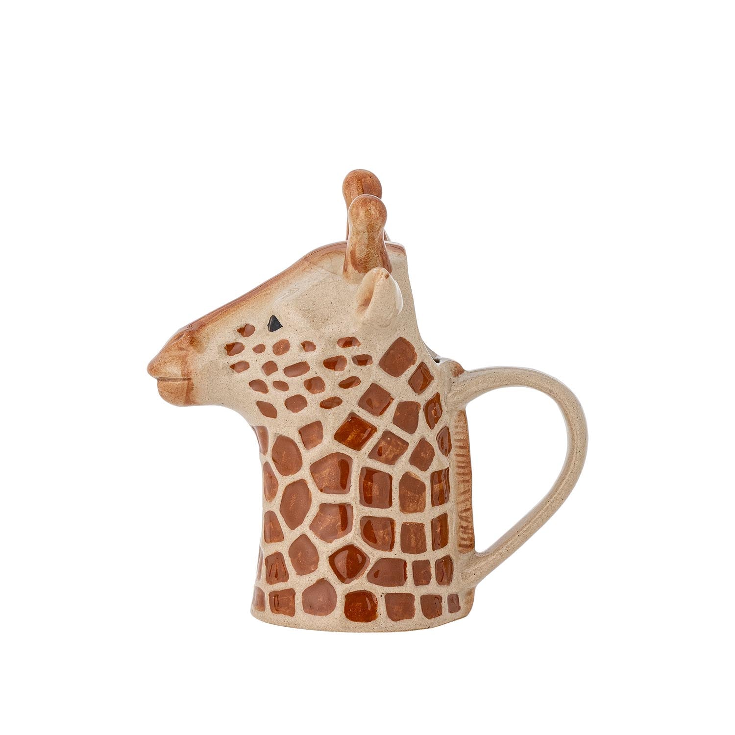 Alazar Milchkännchen, Braun, Steingut in Braun präsentiert im Onlineshop von KAQTU Design AG. Kanne ist von Bloomingville Mini