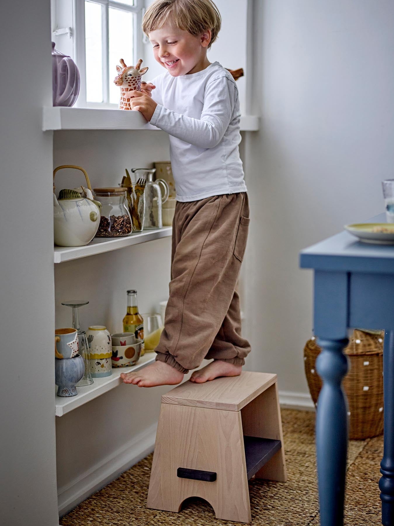 Alazar Milchkännchen, Braun, Steingut in Braun präsentiert im Onlineshop von KAQTU Design AG. Kanne ist von Bloomingville Mini
