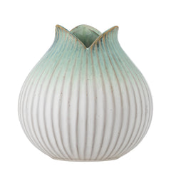 Skylar Vase, Grün, Steingut