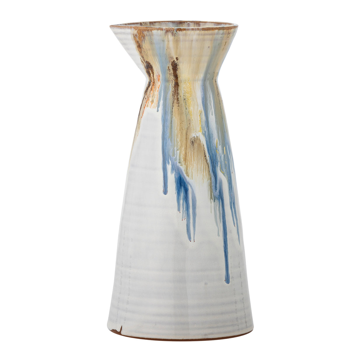 Nettie Krug, Blau, Steingut in Blau präsentiert im Onlineshop von KAQTU Design AG. Kanne ist von Creative Collection