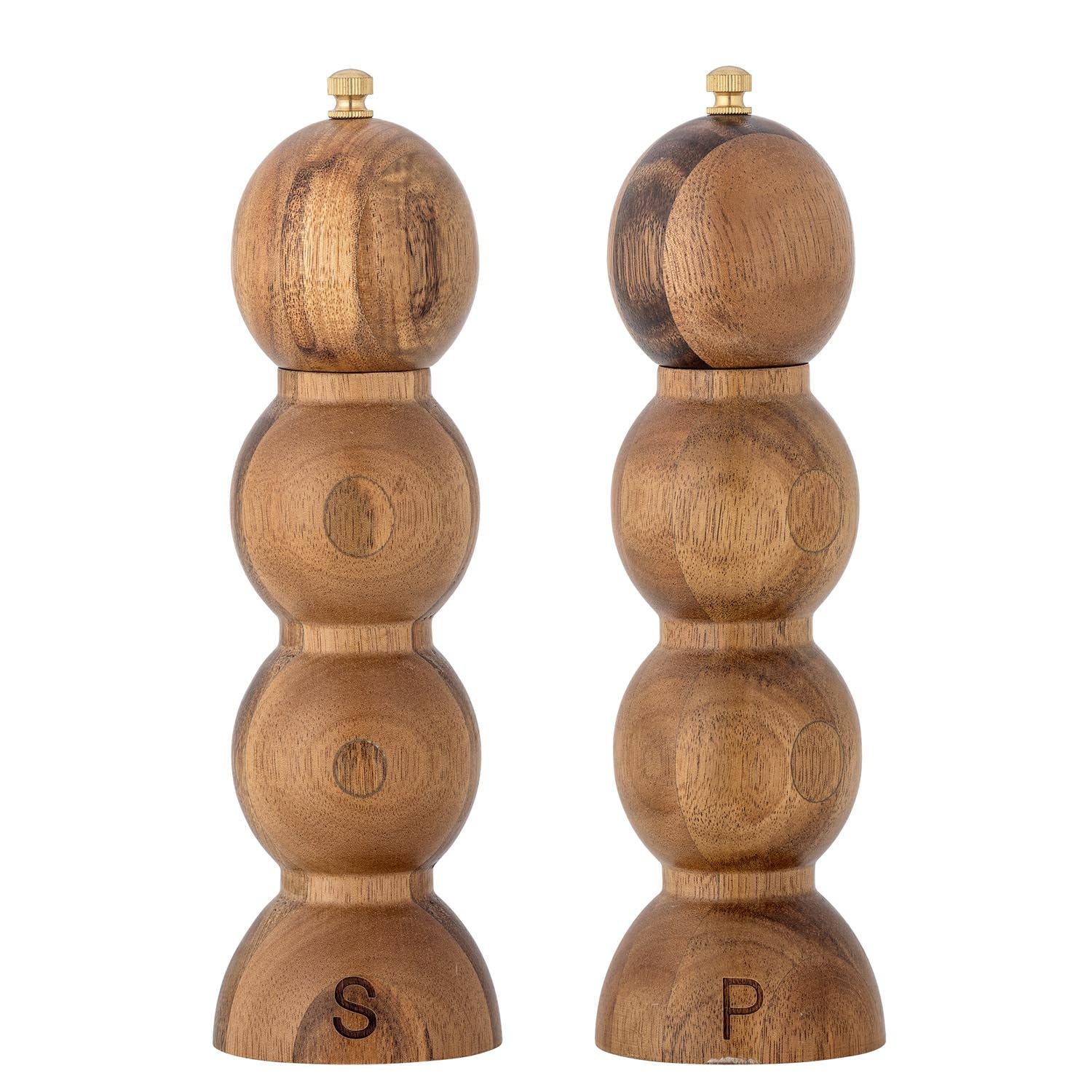 Clancy Salz- und Pfeffermühle, Braun, Akazie in Braun präsentiert im Onlineshop von KAQTU Design AG. Kochbesteck ist von Creative Collection