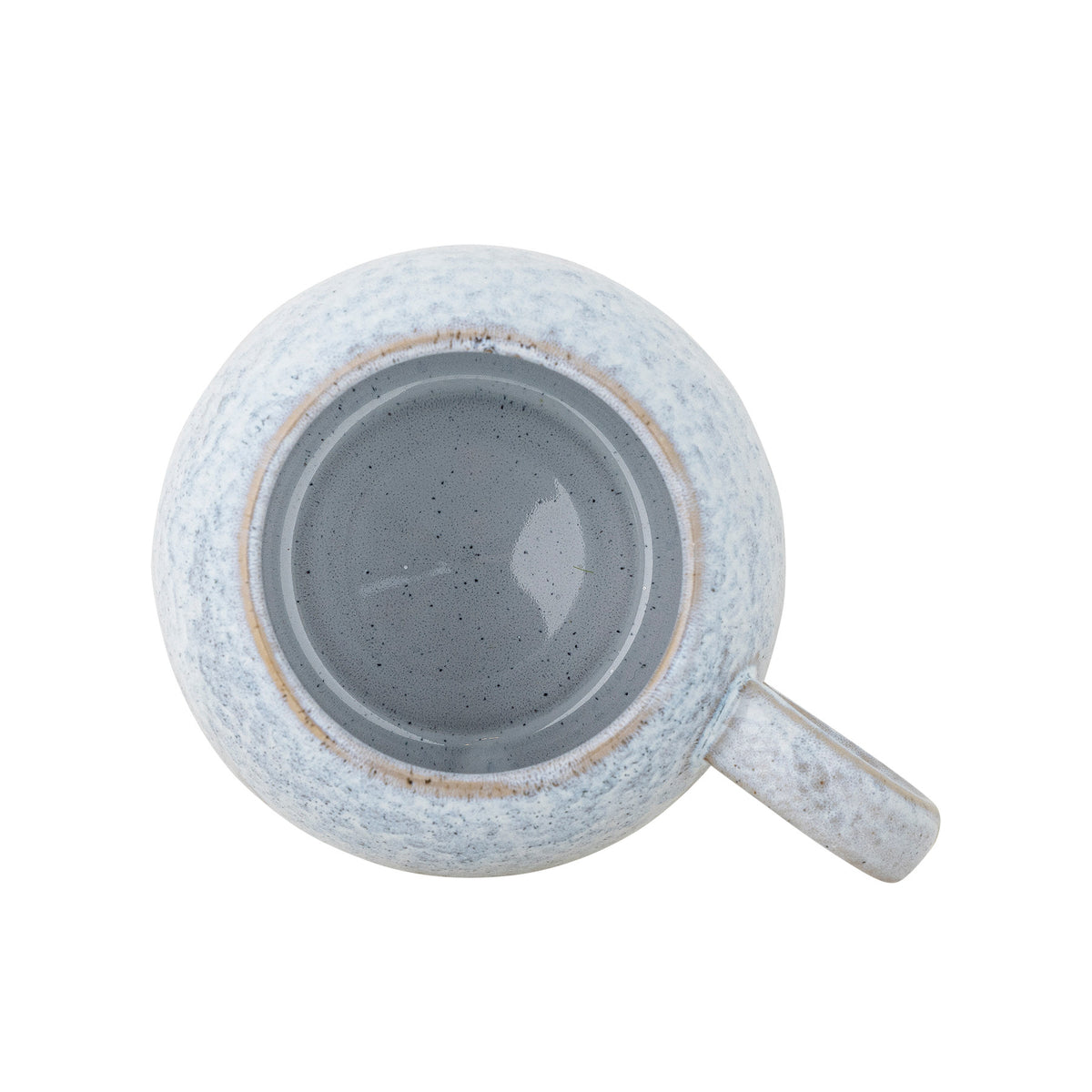 Paula Becher, Blau, Steingut in Blau präsentiert im Onlineshop von KAQTU Design AG. Tasse ist von Bloomingville