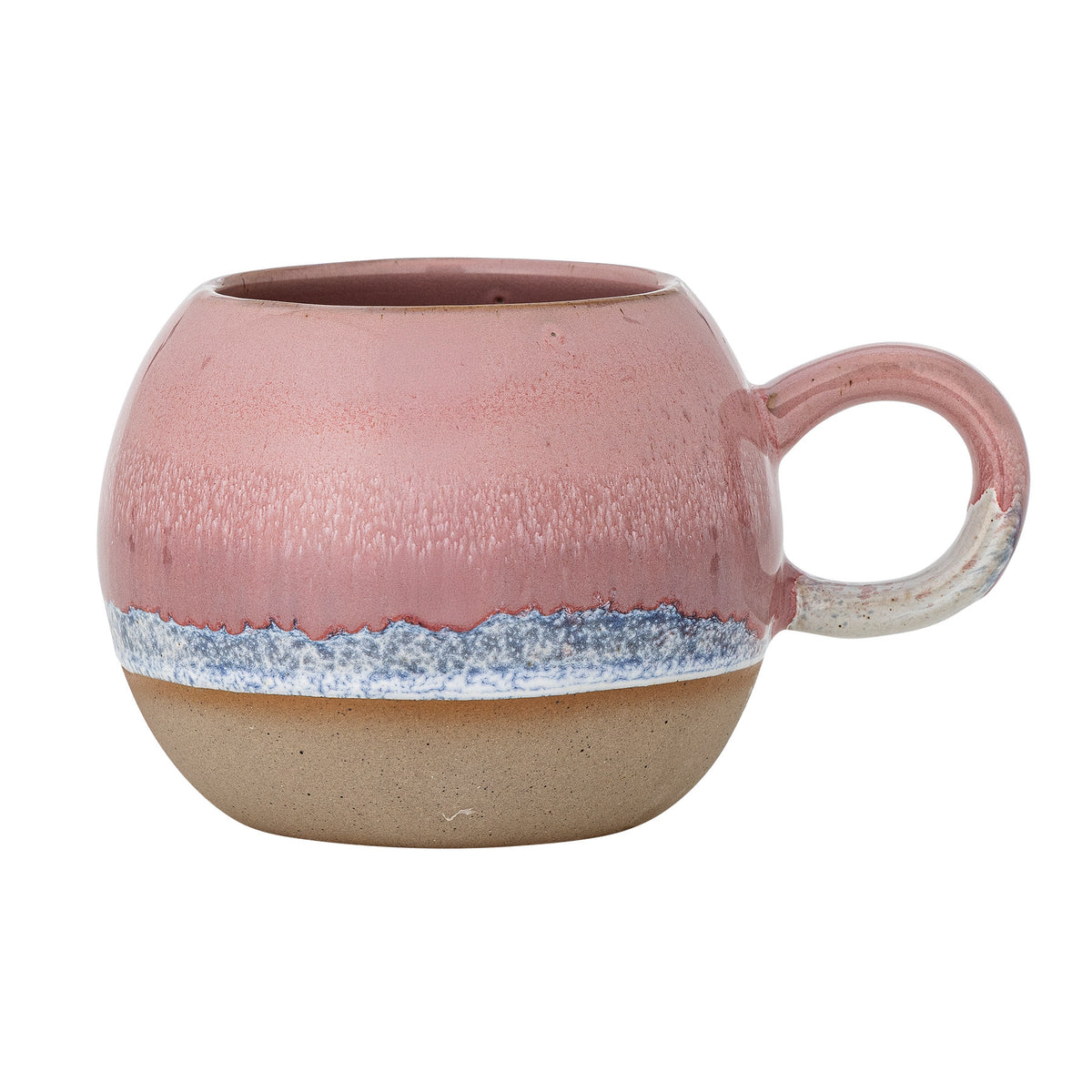 Paula Becher, Rose, Steingut in Rose präsentiert im Onlineshop von KAQTU Design AG. Kaffeetassen ist von Bloomingville