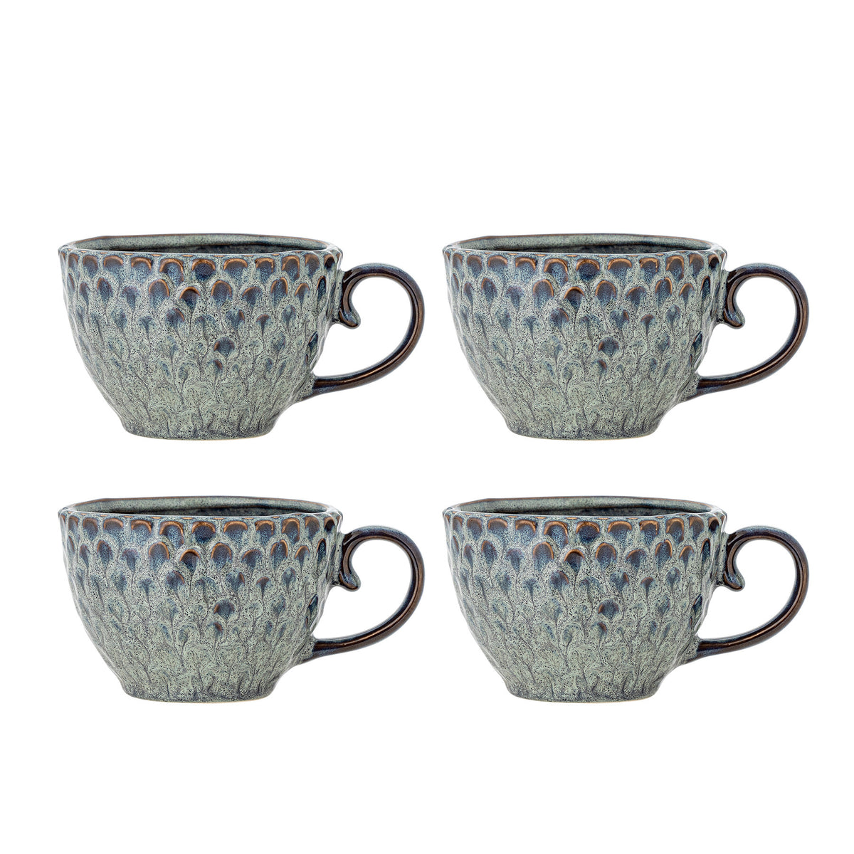 Katrina Tasse, Grau, Steingut in Grey präsentiert im Onlineshop von KAQTU Design AG. Tasse ist von Creative Collection