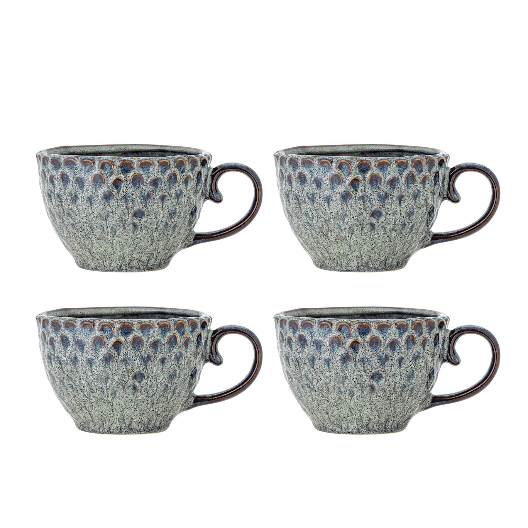 Katrina Tasse, Grau, Steingut in Grey präsentiert im Onlineshop von KAQTU Design AG. Tasse ist von Creative Collection