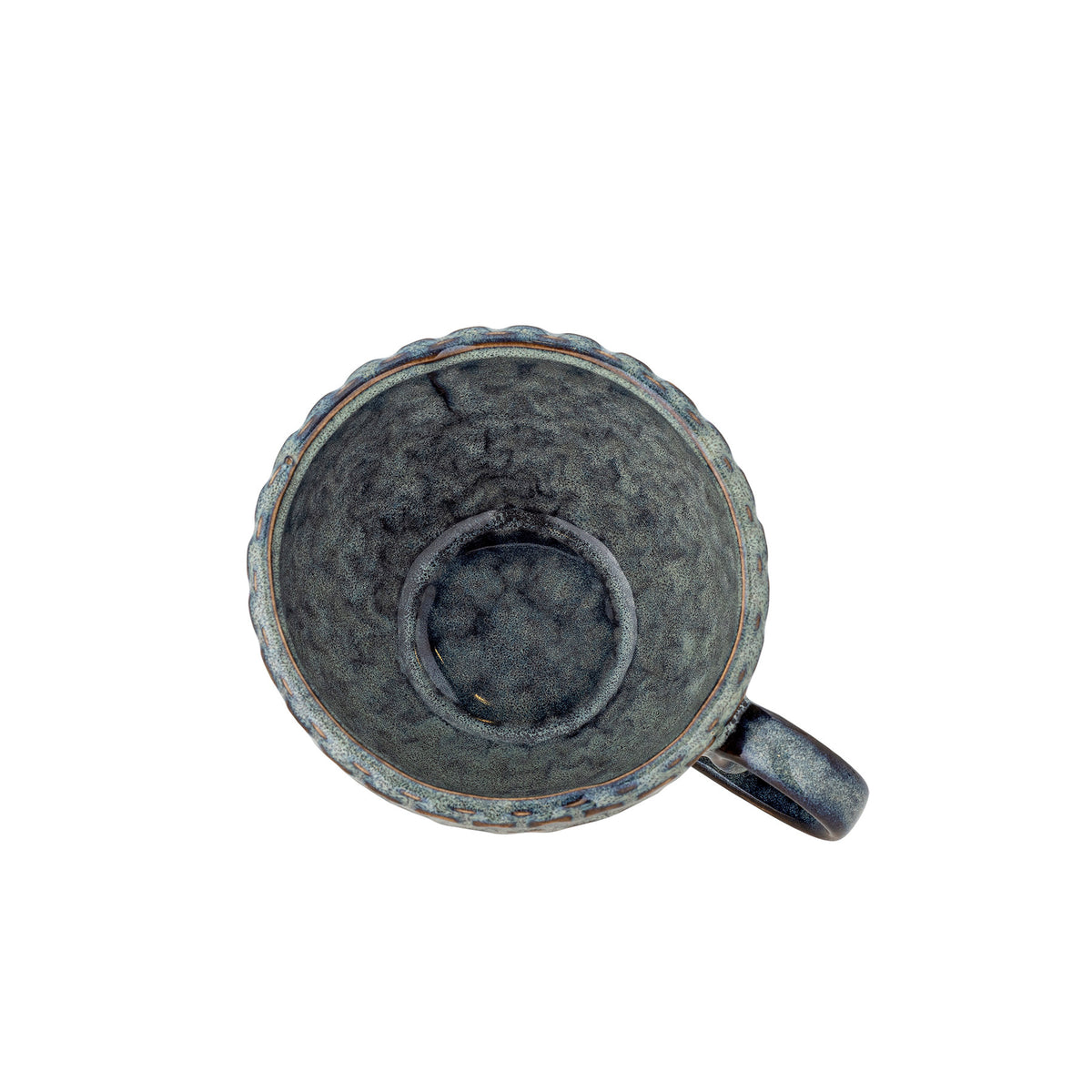 Katrina Tasse, Grau, Steingut in Grey präsentiert im Onlineshop von KAQTU Design AG. Tasse ist von Creative Collection