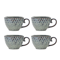 Katrina Tasse, Grau, Steingut
