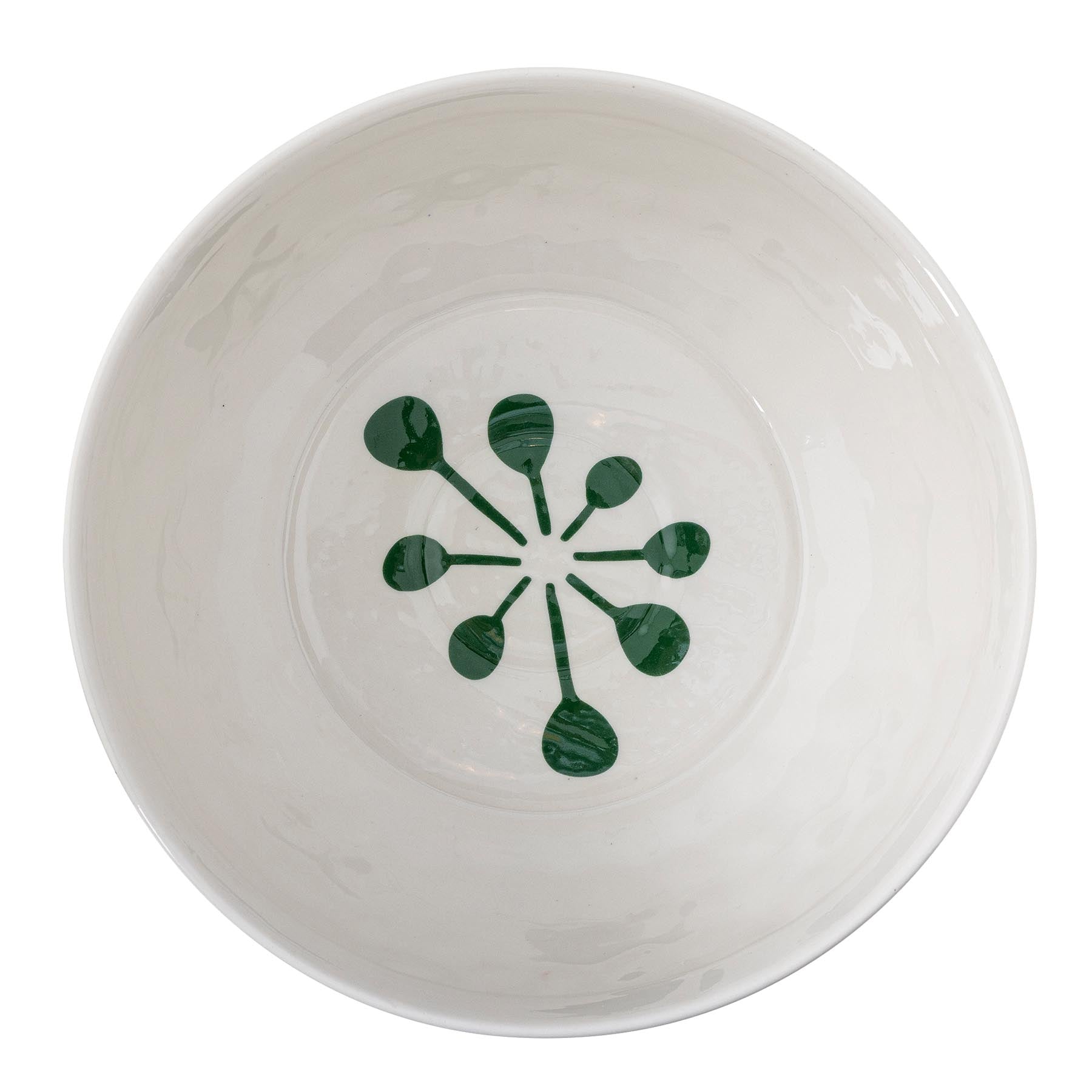 Linora Schale, Grün, Steingut in Green präsentiert im Onlineshop von KAQTU Design AG. Schale ist von Creative Collection