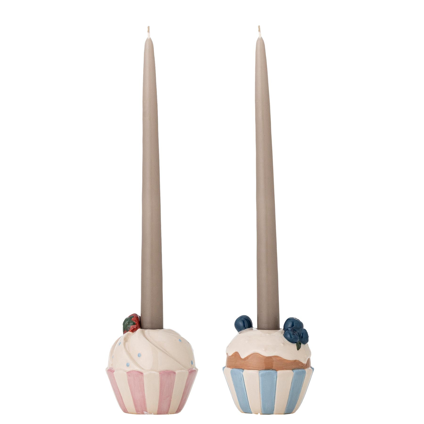 Chip Kerzenhalter, Bunt, Steingut in Multi präsentiert im Onlineshop von KAQTU Design AG. Kerzenständer ist von Bloomingville