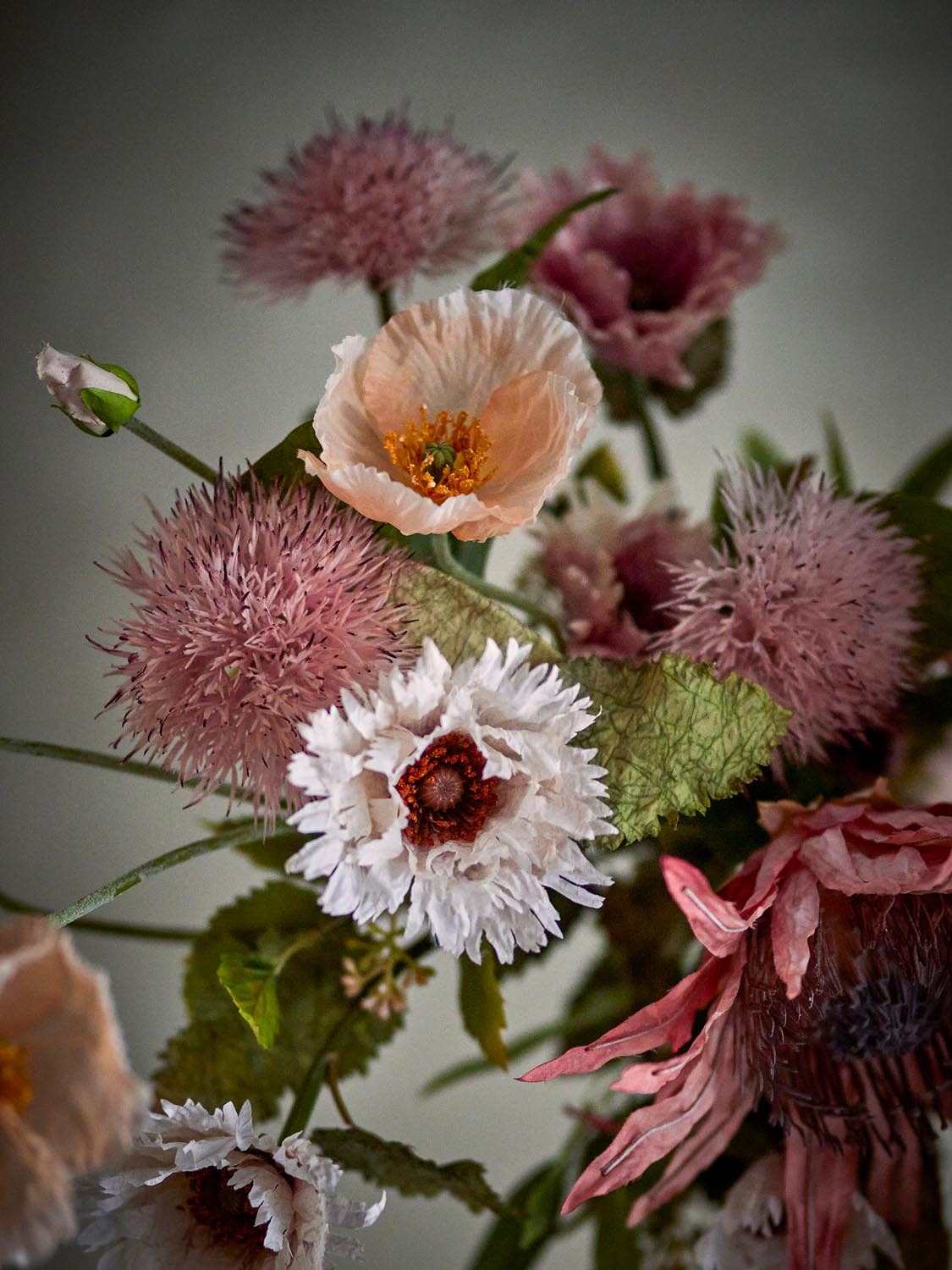 Dust Blumenstrauß, Rose, Künstliche Blumen in Rose präsentiert im Onlineshop von KAQTU Design AG. Kunstpflanze ist von Bloomingville