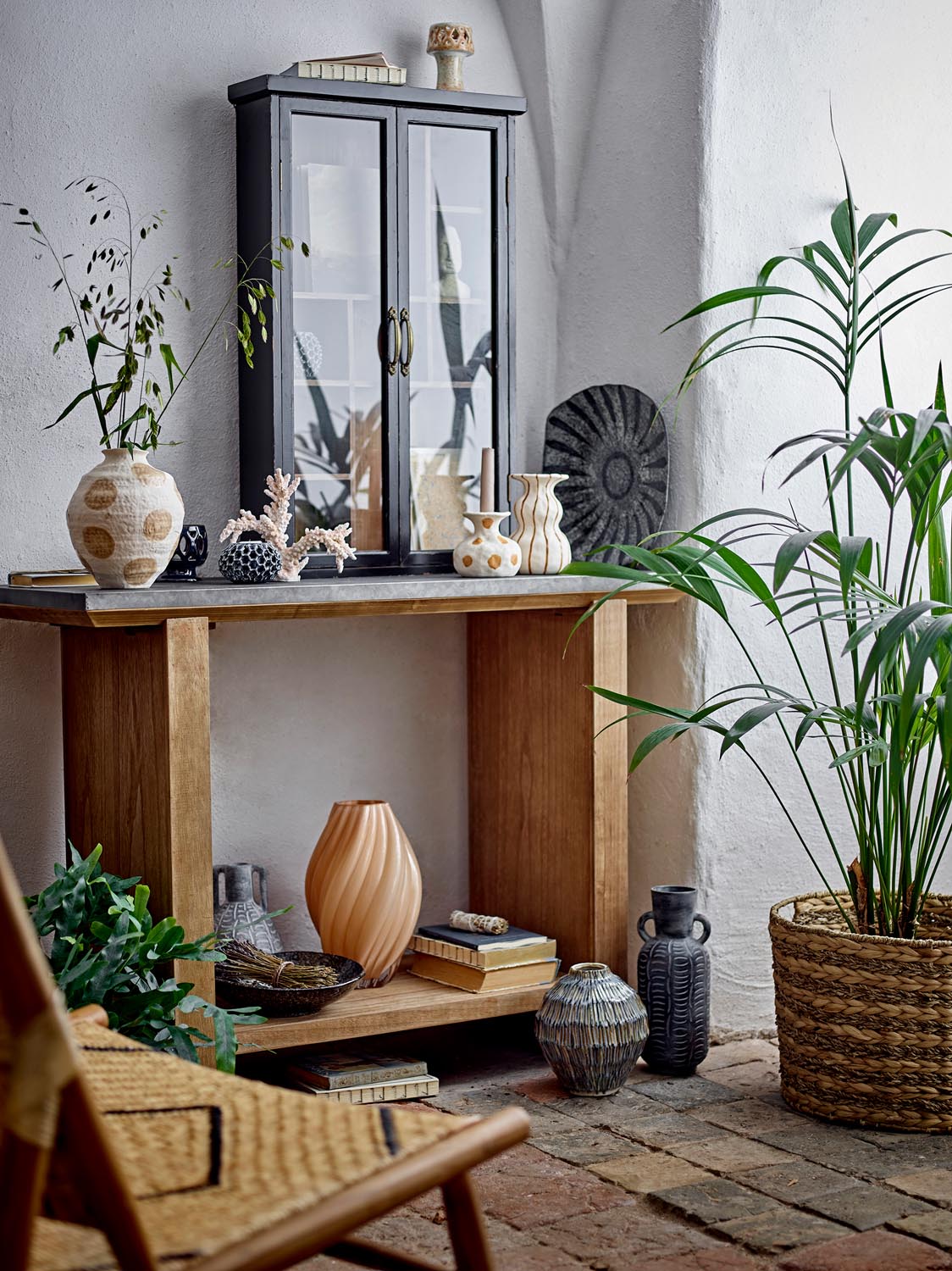 Kanji Vase, Natur, Glas in Nature präsentiert im Onlineshop von KAQTU Design AG. Vase ist von Creative Collection