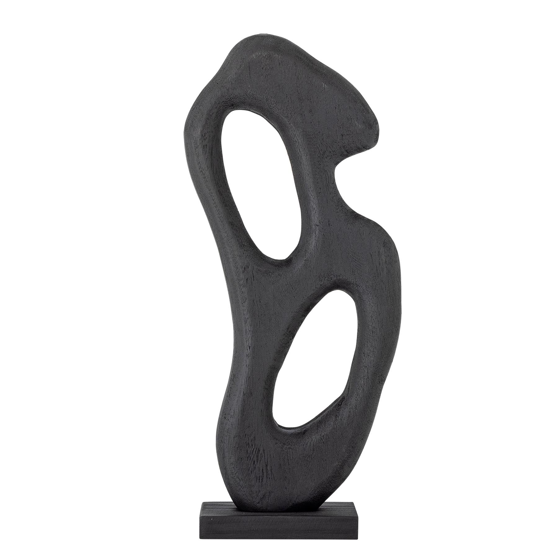 Elya Deko, Schwarz, Tannenholz in Black präsentiert im Onlineshop von KAQTU Design AG. Kunstgegenstände ist von Bloomingville