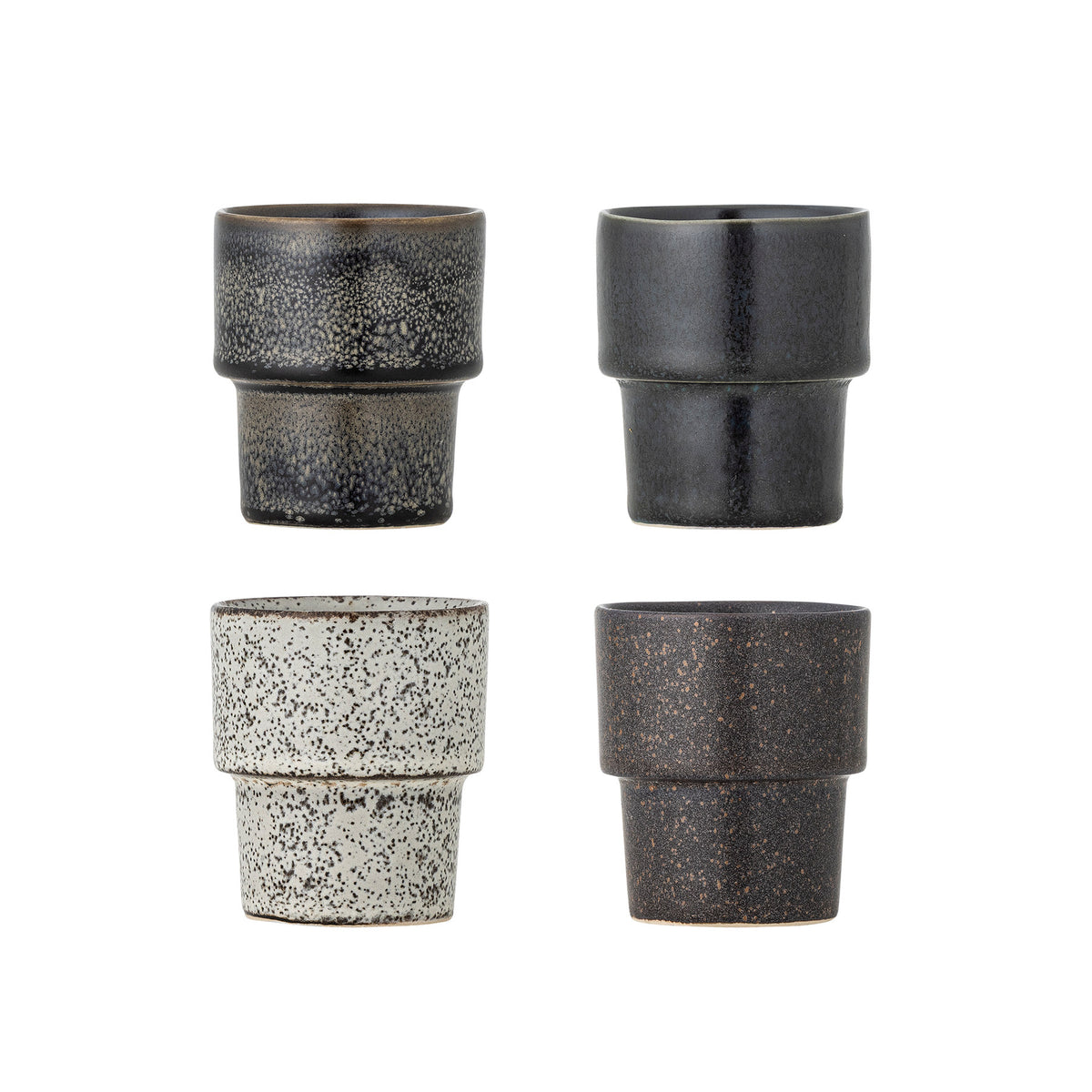 Ewan Espressotasse, Braun, Steingut in Brown präsentiert im Onlineshop von KAQTU Design AG. Tasse ist von Bloomingville