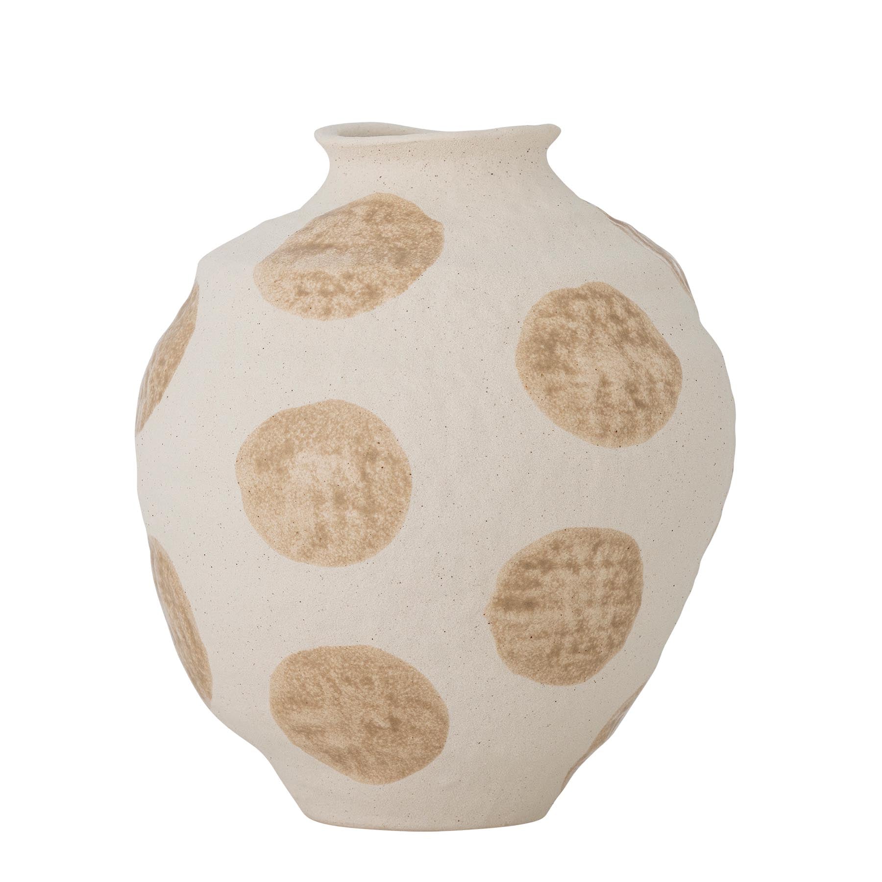 Byron Vase, Natur, Steingut in Nature präsentiert im Onlineshop von KAQTU Design AG. Vase ist von Creative Collection