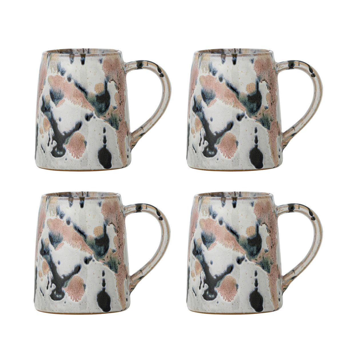 Winnie Becher, Bunt, Steingut in Multi präsentiert im Onlineshop von KAQTU Design AG. Tasse ist von Creative Collection
