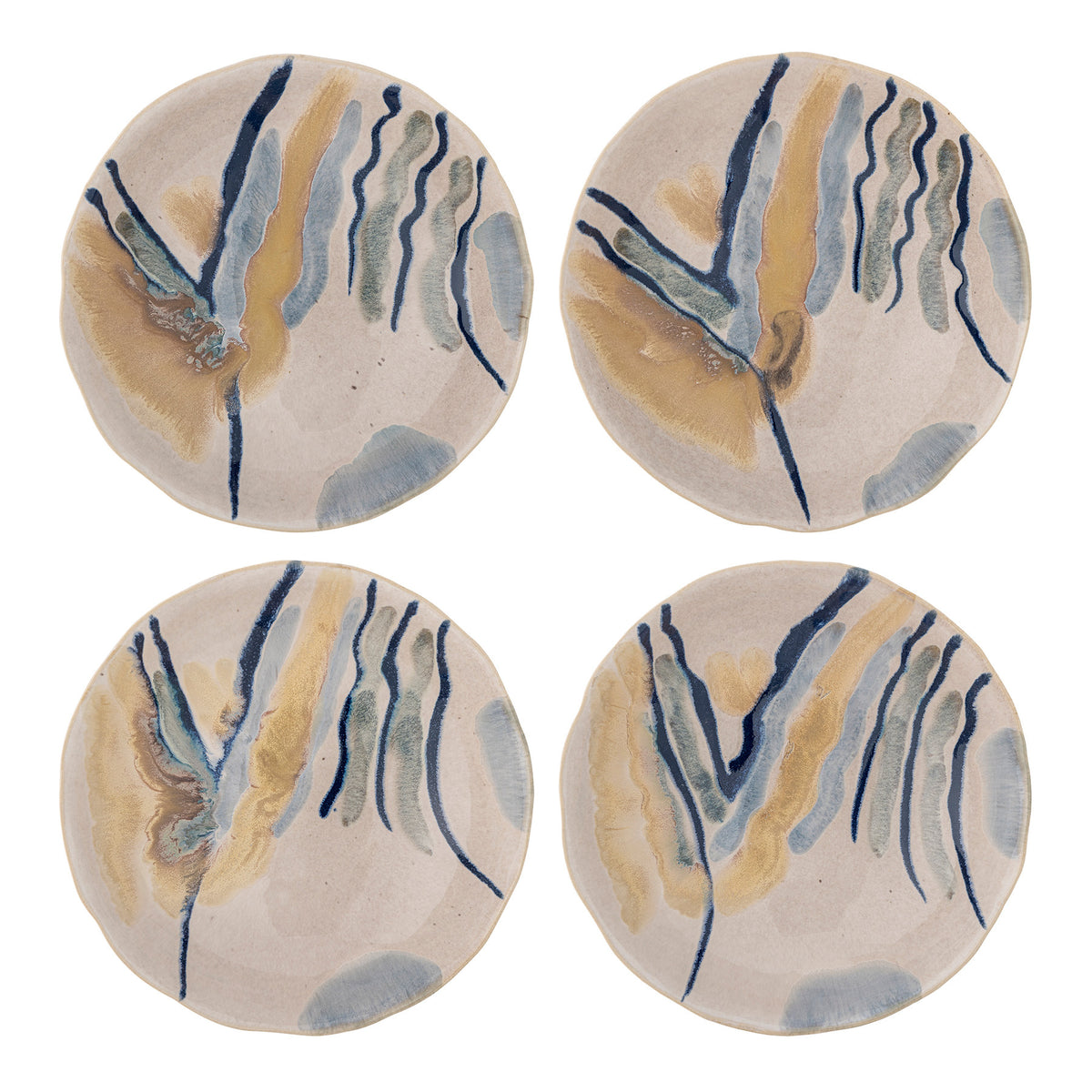 Imogen Schale, Bunt, Steingut in Multi präsentiert im Onlineshop von KAQTU Design AG. Schale ist von Bloomingville