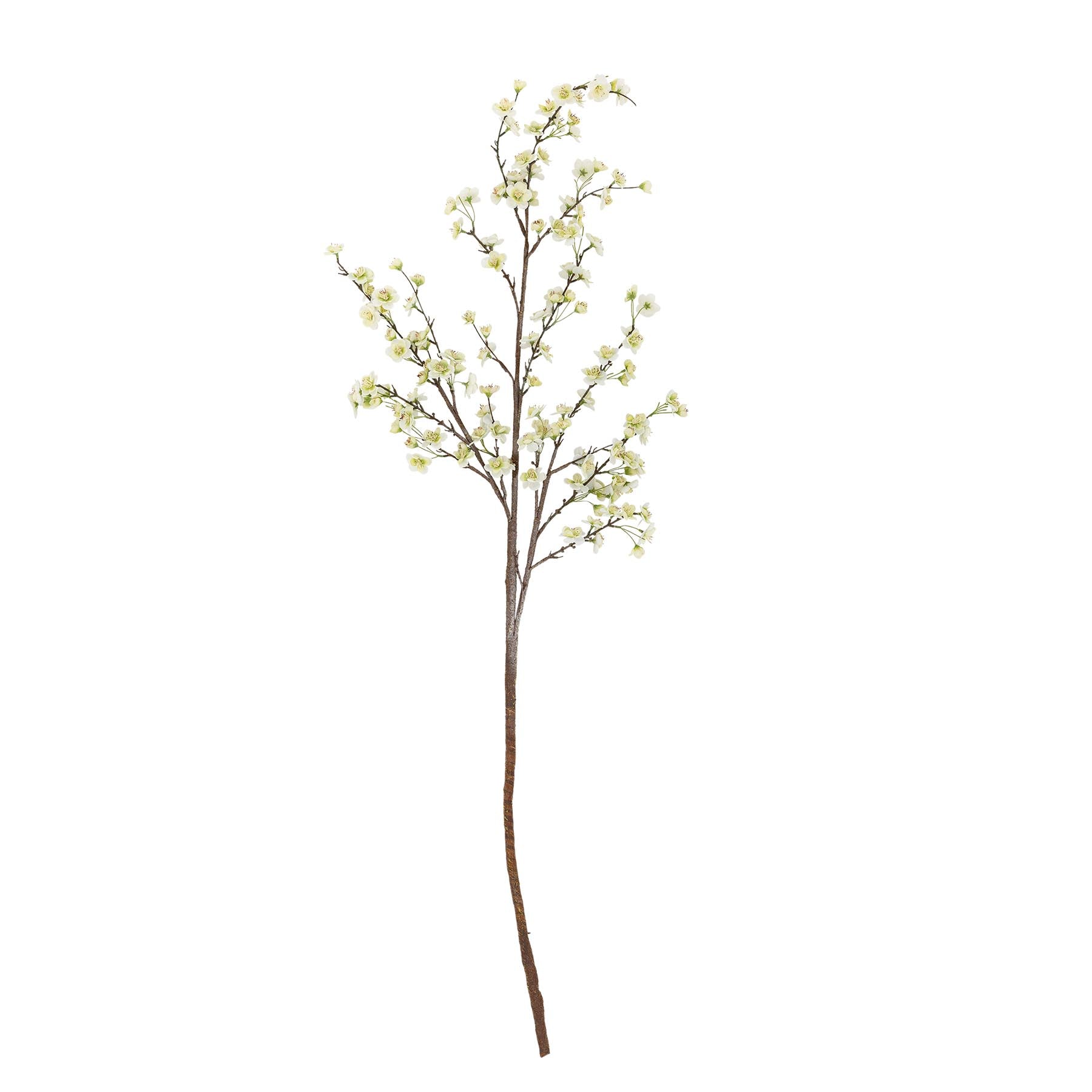 Apple Zweig, Weiß, Künstliche Blumen in White präsentiert im Onlineshop von KAQTU Design AG. Kunstpflanze ist von Bloomingville