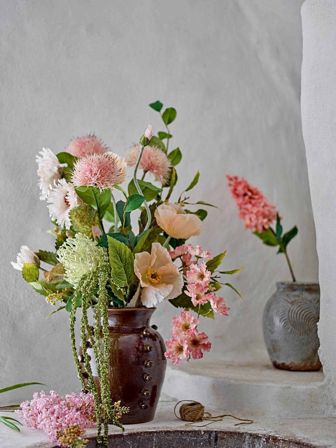 Reed Stiel, Grün, Künstliche Blumen in Green präsentiert im Onlineshop von KAQTU Design AG. Kunstpflanze ist von Bloomingville
