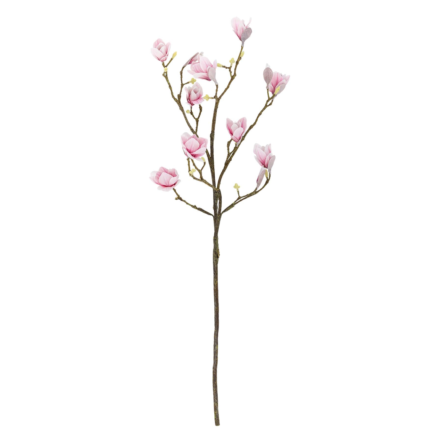 Magnolia Zweig, Rose, Künstliche Blumen in Rose präsentiert im Onlineshop von KAQTU Design AG. Kunstpflanze ist von Bloomingville