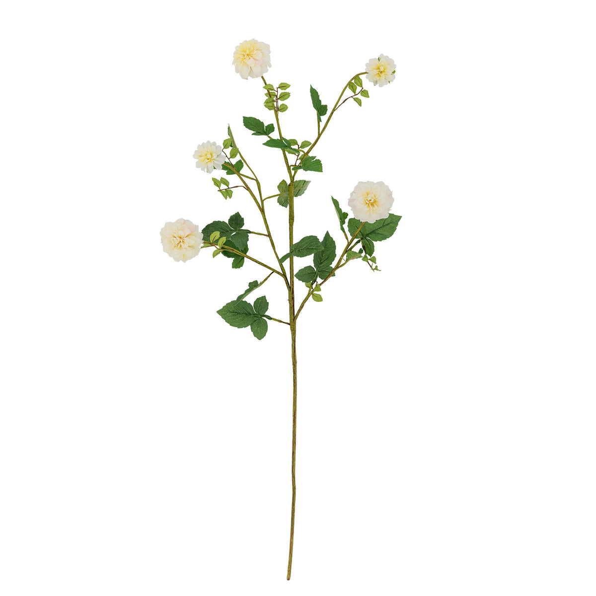 Chrysantemum Stiel, Weiss, Künstliche Blumen in White präsentiert im Onlineshop von KAQTU Design AG. Kunstpflanze ist von Bloomingville