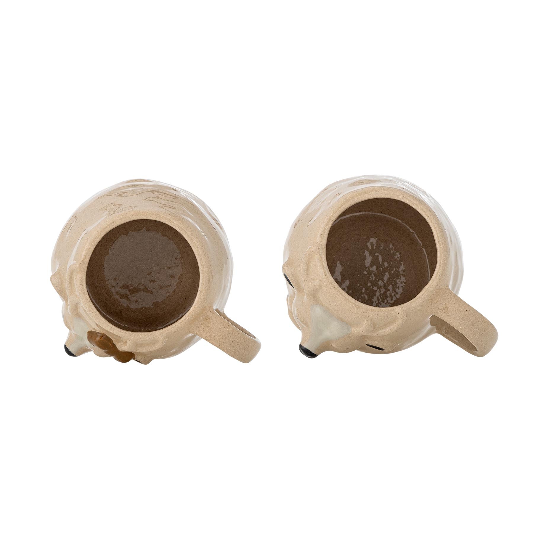Rudolph Tasse, Natur, Steingut in Nature präsentiert im Onlineshop von KAQTU Design AG. Tasse ist von Bloomingville