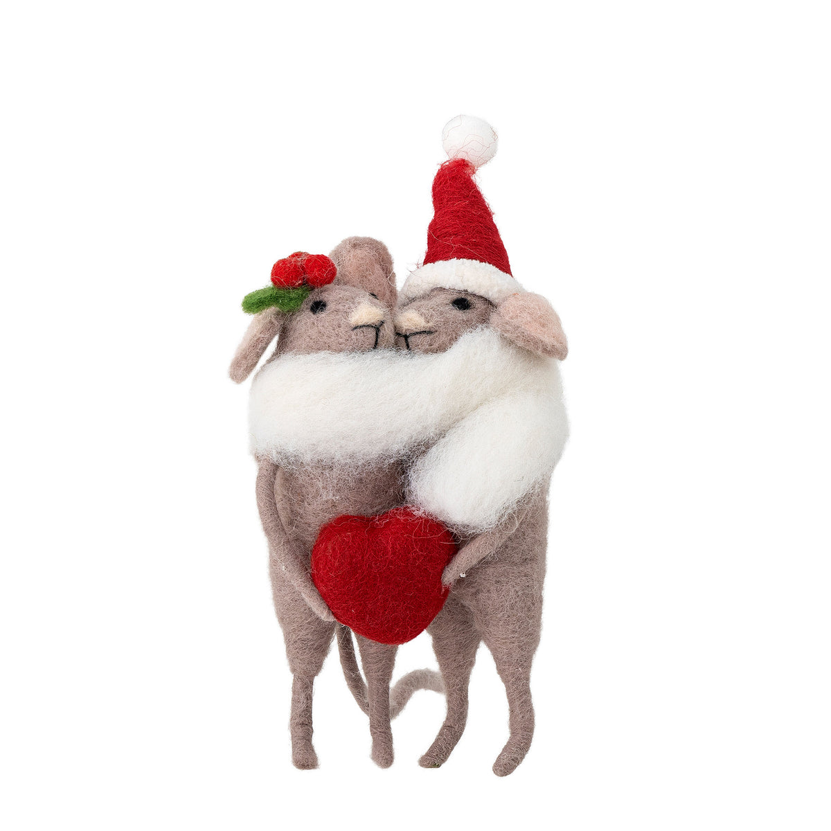 Peo Ornament, Grau, Wolle in Grey präsentiert im Onlineshop von KAQTU Design AG. Ornament ist von Bloomingville