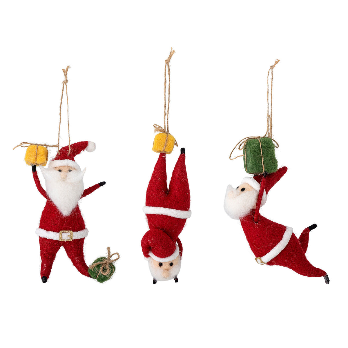 Giles Ornament, Rot, Wolle in Red präsentiert im Onlineshop von KAQTU Design AG. Ornament ist von Bloomingville