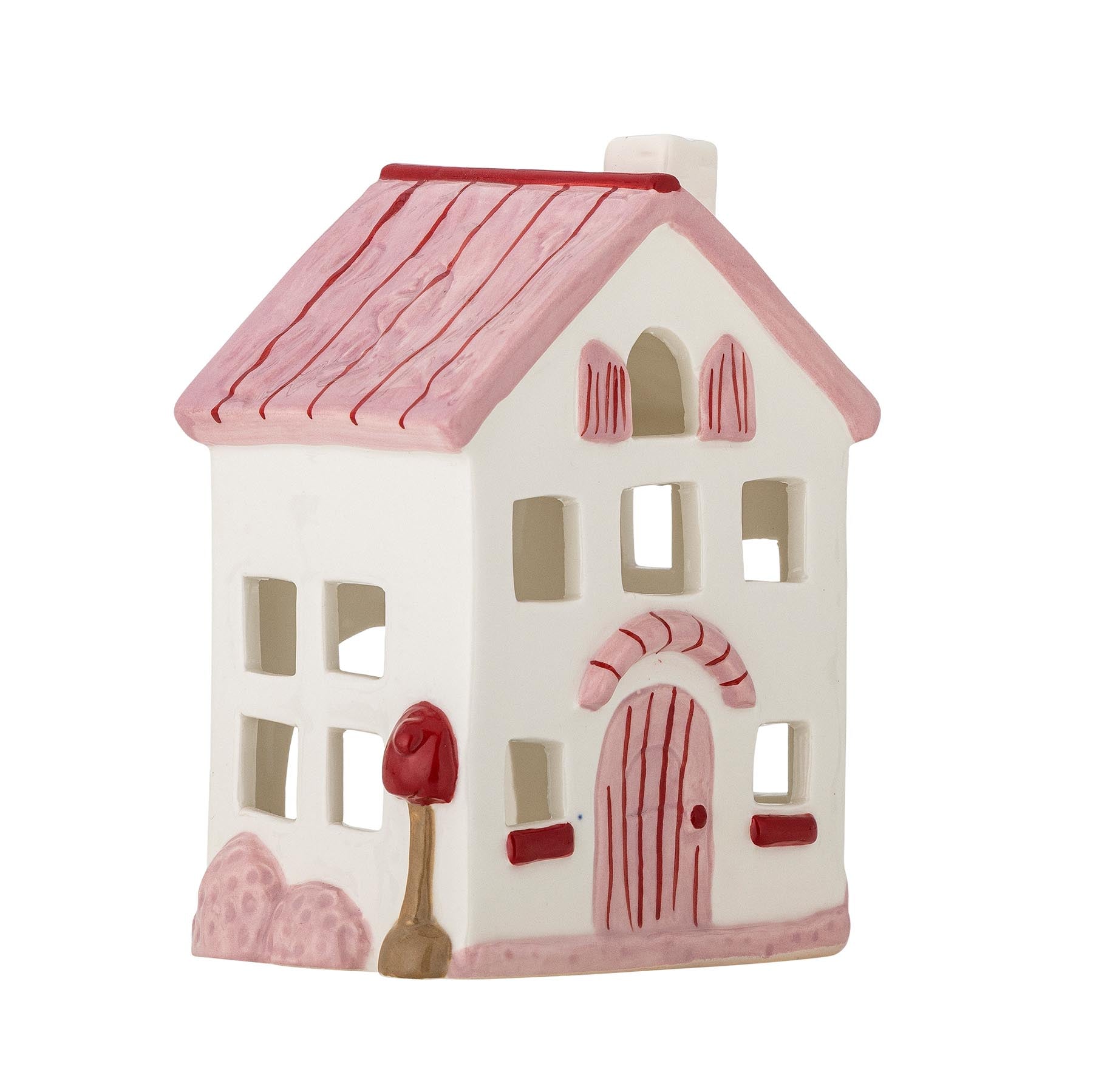 Shirly Teelichthalter, Bunt, Steingut in Multi präsentiert im Onlineshop von KAQTU Design AG. Kerzenständer ist von Bloomingville