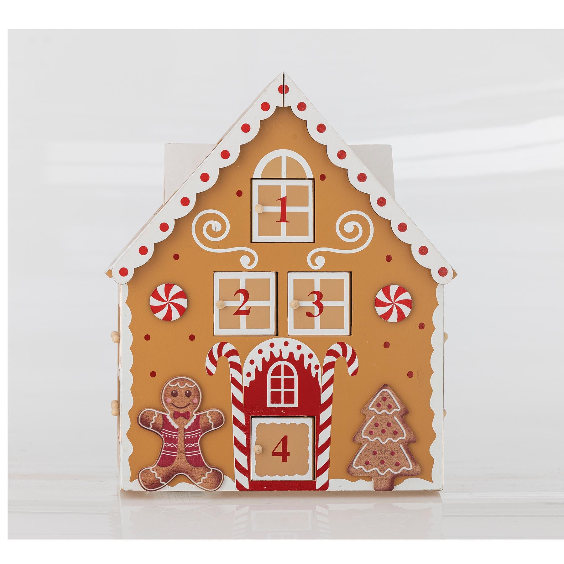 Ginnie Kalender, Braun, MDF in Brown präsentiert im Onlineshop von KAQTU Design AG. Kunstgegenstände ist von Bloomingville