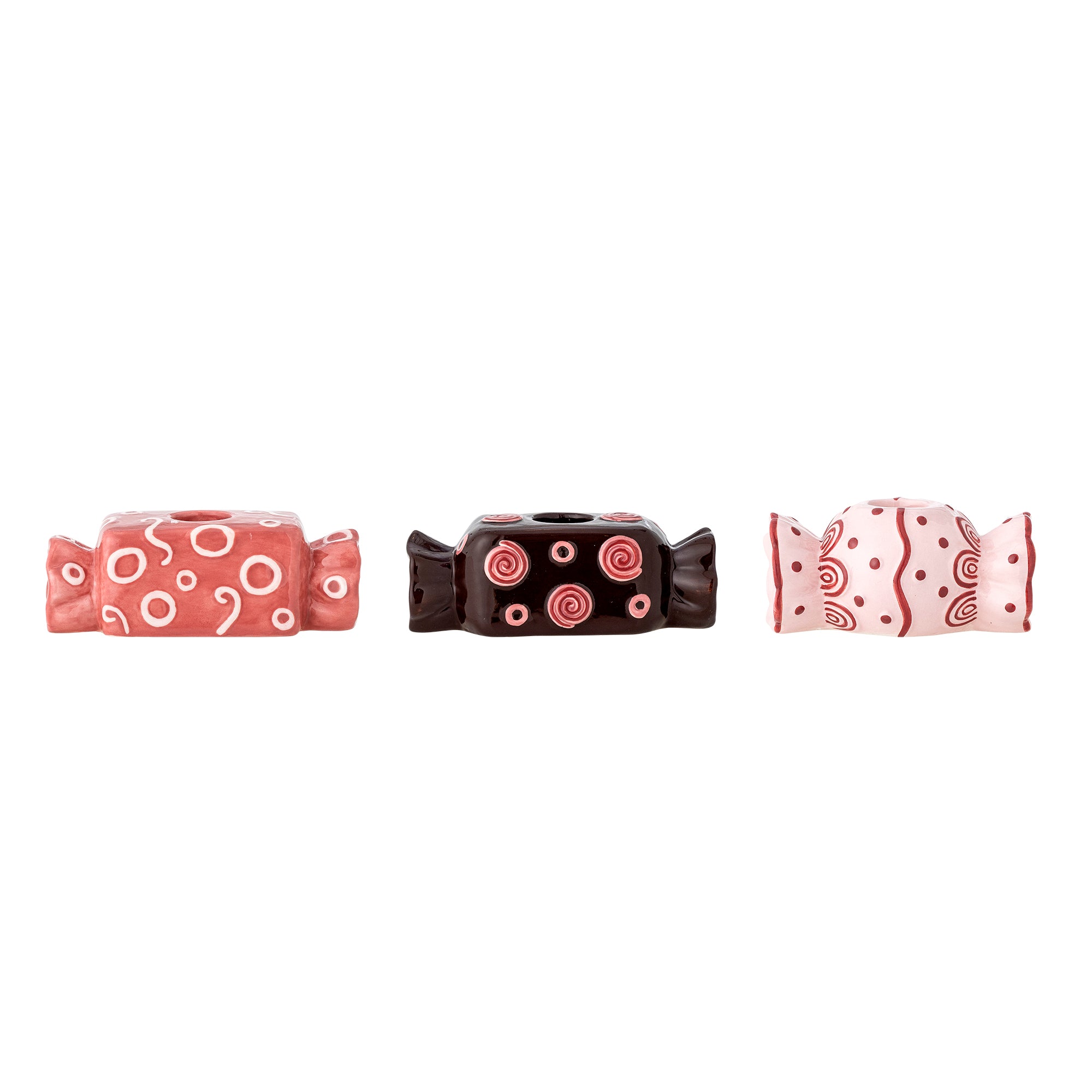 Maiano Kerzenhalter, Rose, Keramik in Rose präsentiert im Onlineshop von KAQTU Design AG. Kerzenständer ist von Bloomingville
