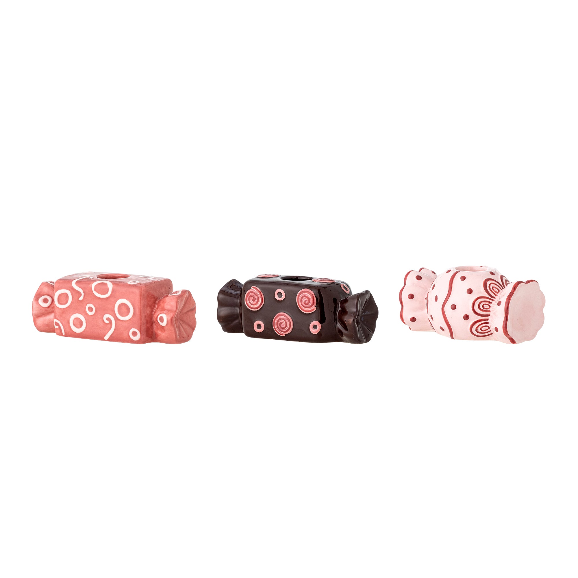 Maiano Kerzenhalter, Rose, Keramik in Rose präsentiert im Onlineshop von KAQTU Design AG. Kerzenständer ist von Bloomingville