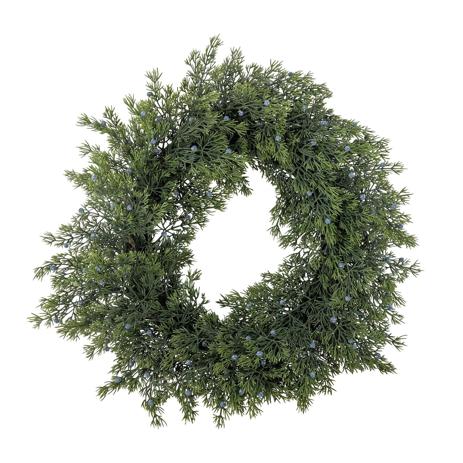 Juniper Kranz, Grün, Künstliche Blumen in Green präsentiert im Onlineshop von KAQTU Design AG. Kunstpflanze ist von Bloomingville