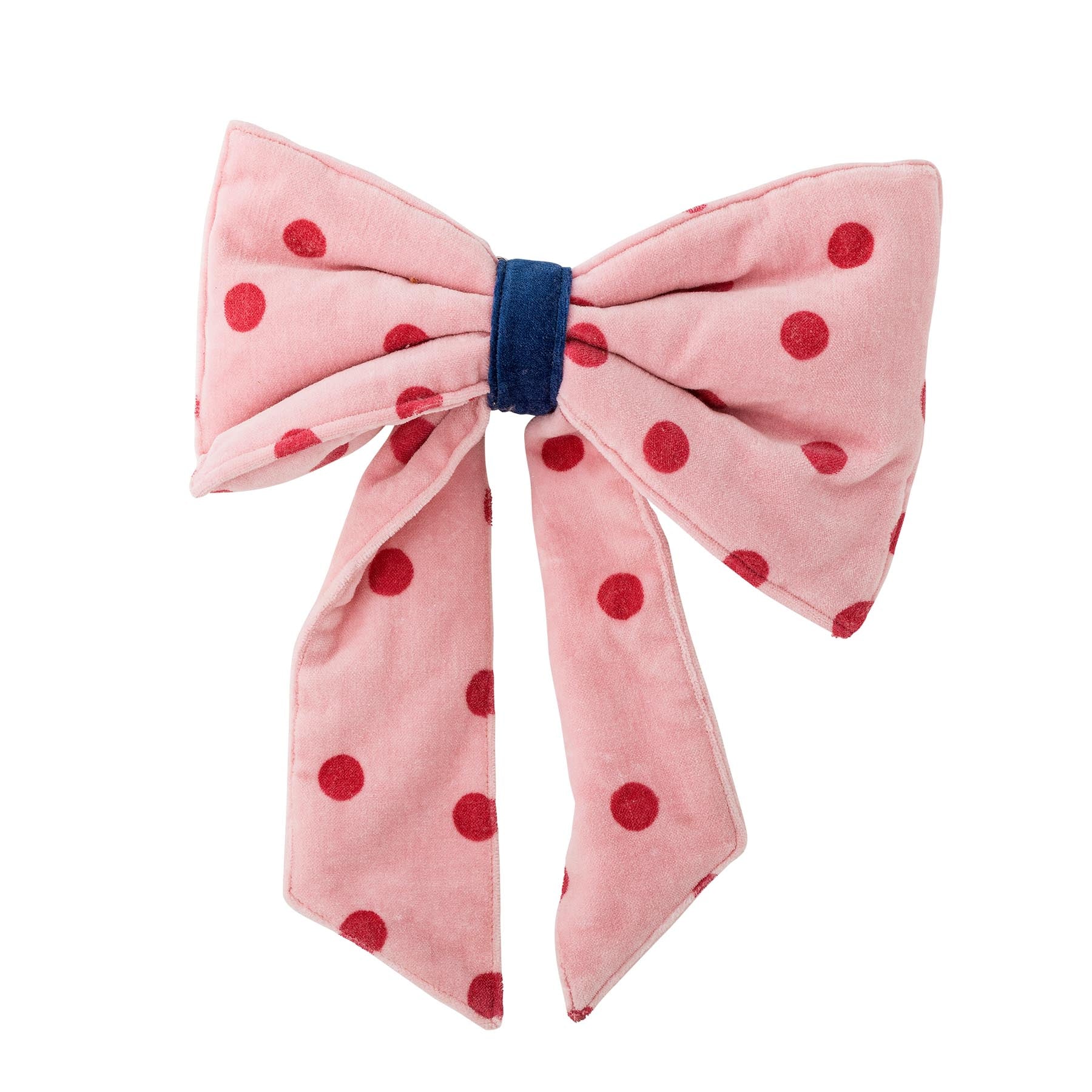 Ruby Dekoration Schleife, Rose, Baumwolle in Rose präsentiert im Onlineshop von KAQTU Design AG. Kunstgegenstände ist von Bloomingville