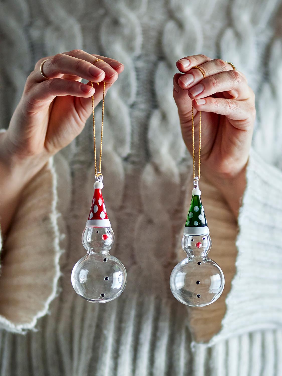 Kumar Ornament, Bunt, Glas in Multi präsentiert im Onlineshop von KAQTU Design AG. Ornament ist von Bloomingville