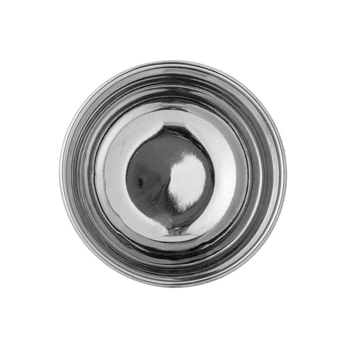 Shine Schale, Silber, Steingut in Silver präsentiert im Onlineshop von KAQTU Design AG. Schale ist von Bloomingville