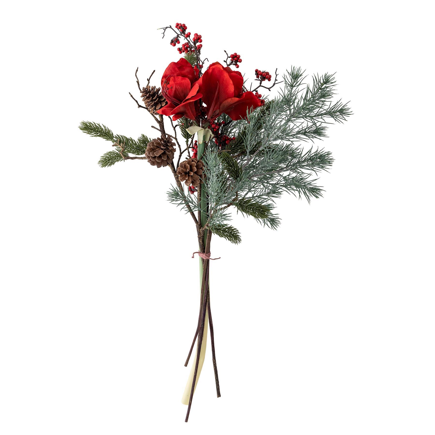 Rubia Blumenstrauß, Rot, Künstliche Blumen in Red präsentiert im Onlineshop von KAQTU Design AG. Kunstpflanze ist von Bloomingville