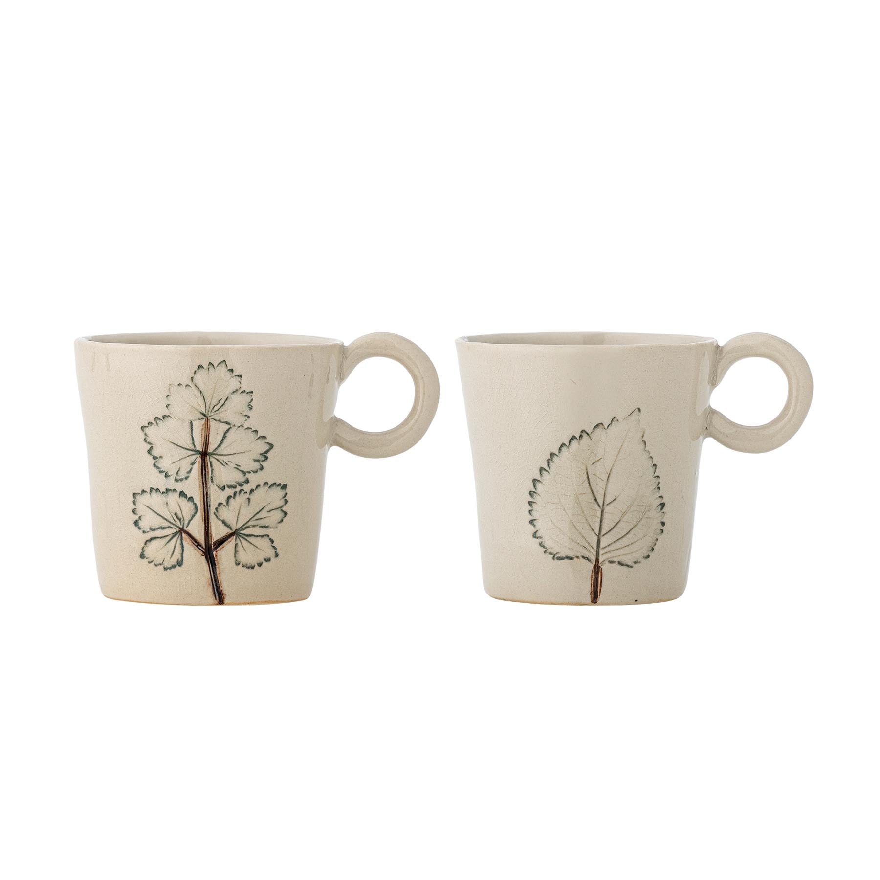 Aubrin Tasse, Natur, Steingut in Nature präsentiert im Onlineshop von KAQTU Design AG. Tasse ist von Creative Collection