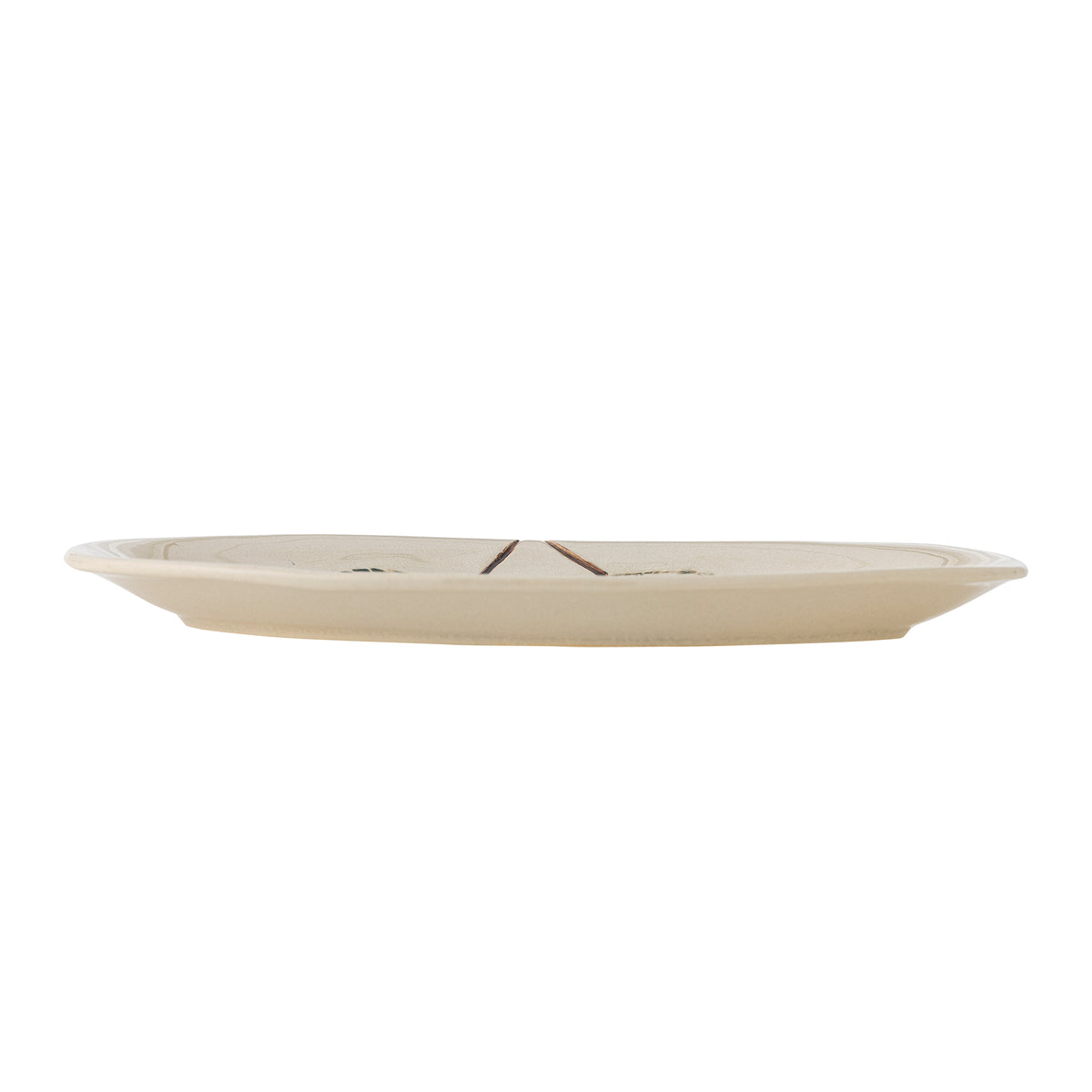 Aubrin Servierplatte, Natur, Steingut in Nature präsentiert im Onlineshop von KAQTU Design AG. Käsezubehör ist von Creative Collection
