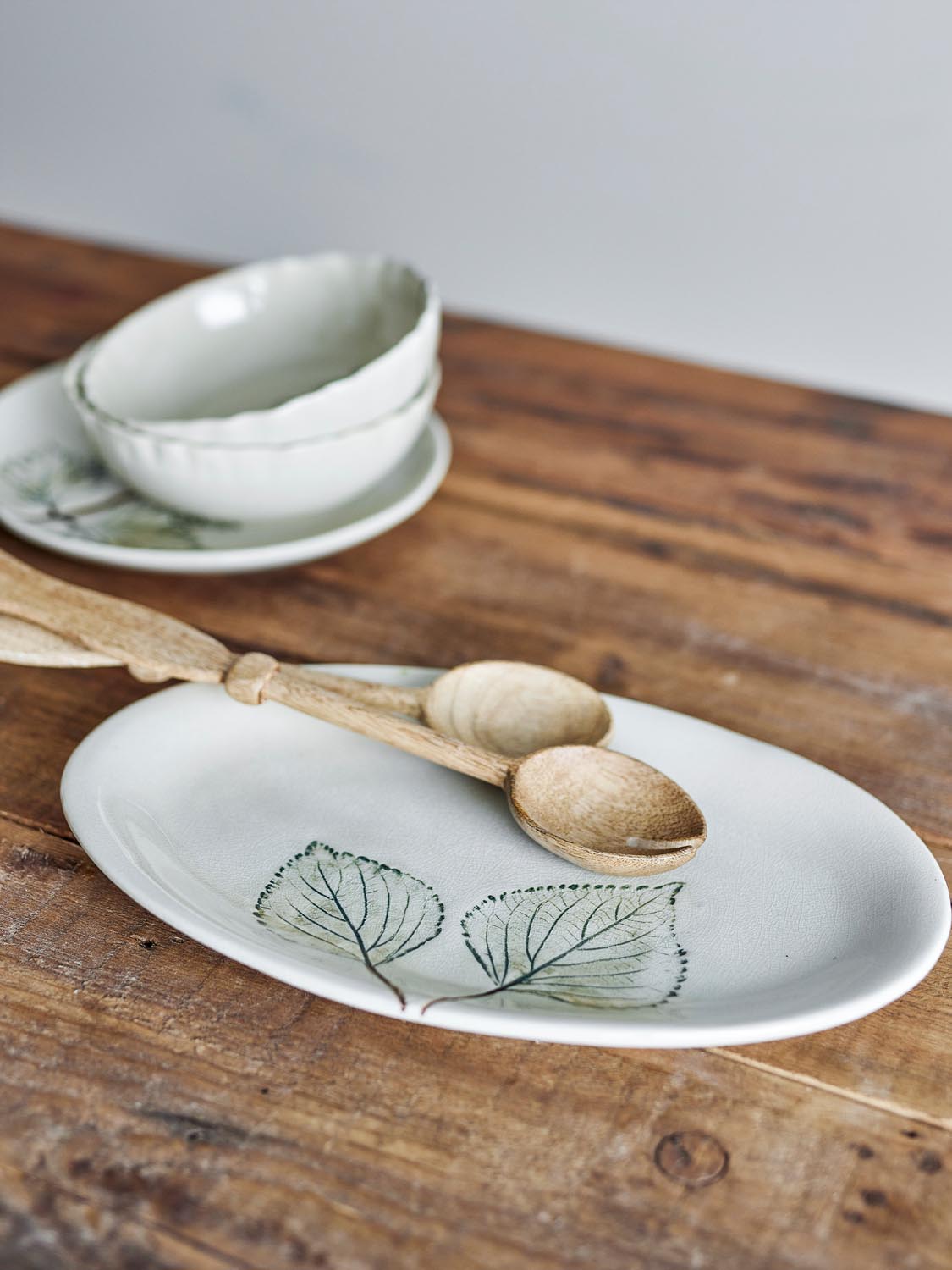 Aubrin Servierplatte, Natur, Steingut in Nature präsentiert im Onlineshop von KAQTU Design AG. Käsezubehör ist von Creative Collection