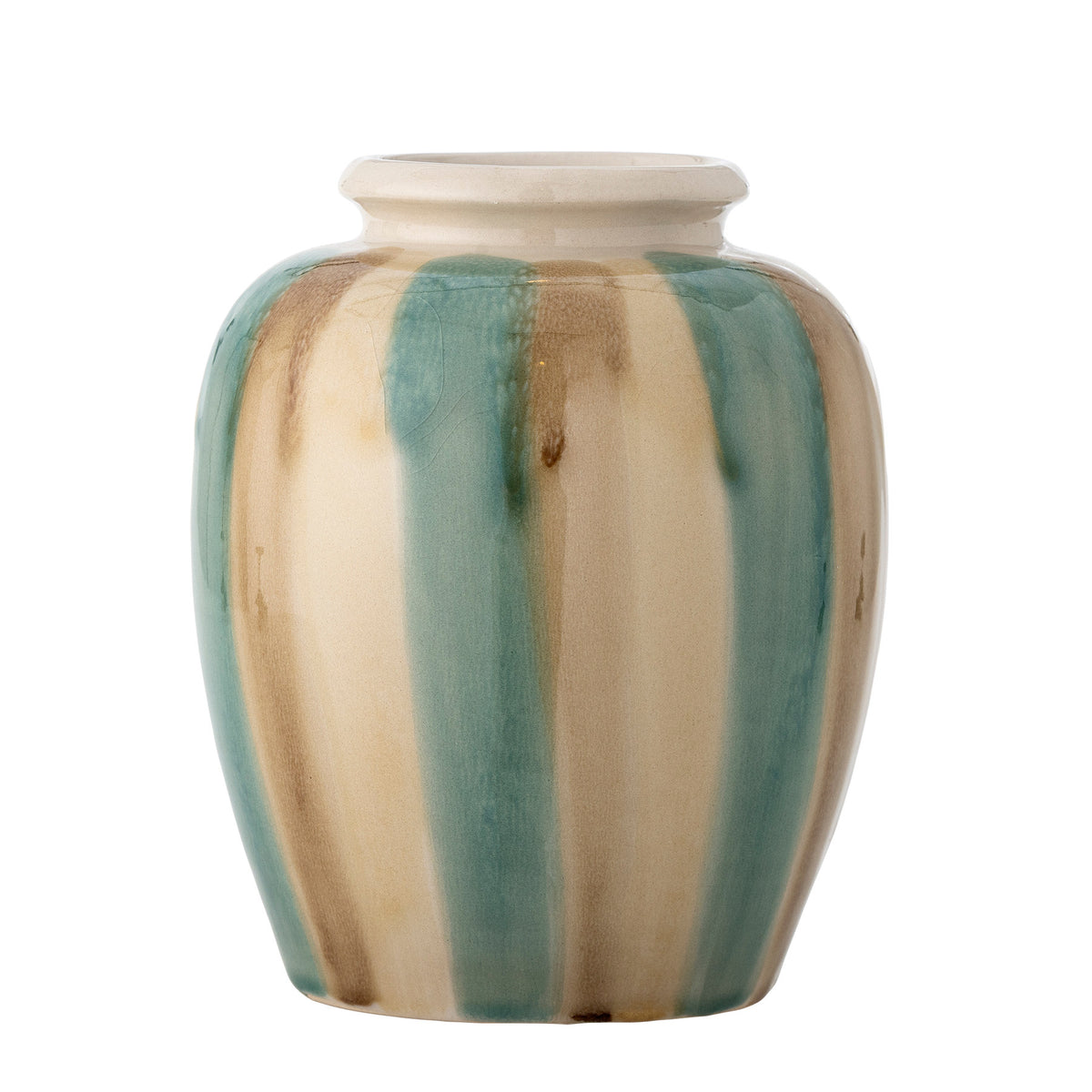 Rahima Vase, Bunt, Steingut in Multi präsentiert im Onlineshop von KAQTU Design AG. Vase ist von Creative Collection