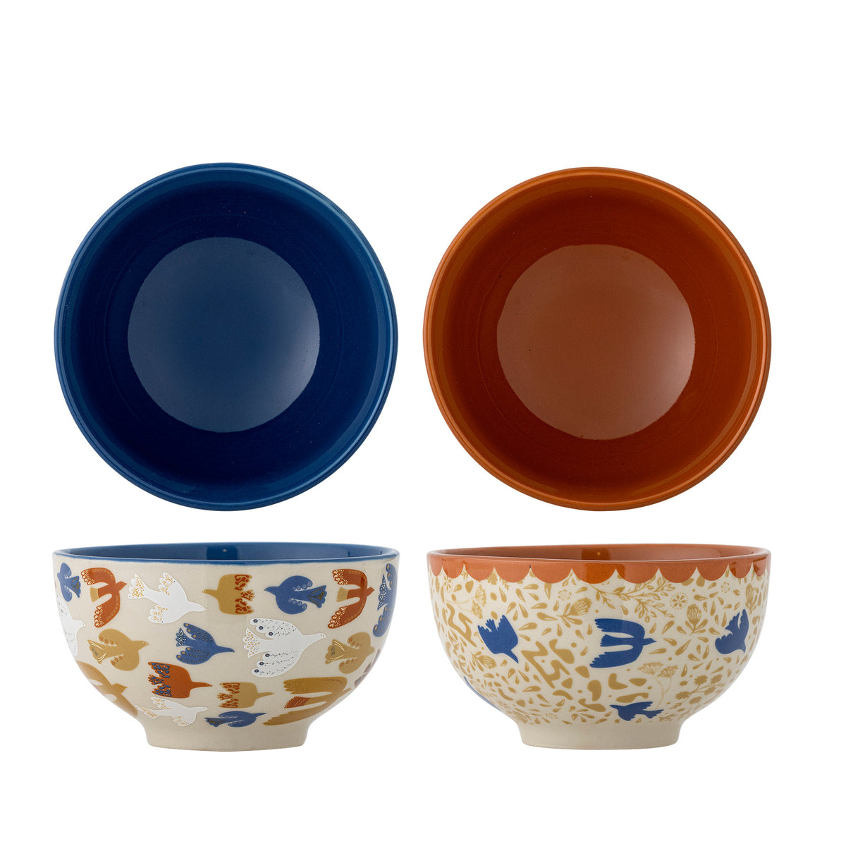 Anniversary Schale, Bunt, Steingut in Multi präsentiert im Onlineshop von KAQTU Design AG. Schale ist von Bloomingville