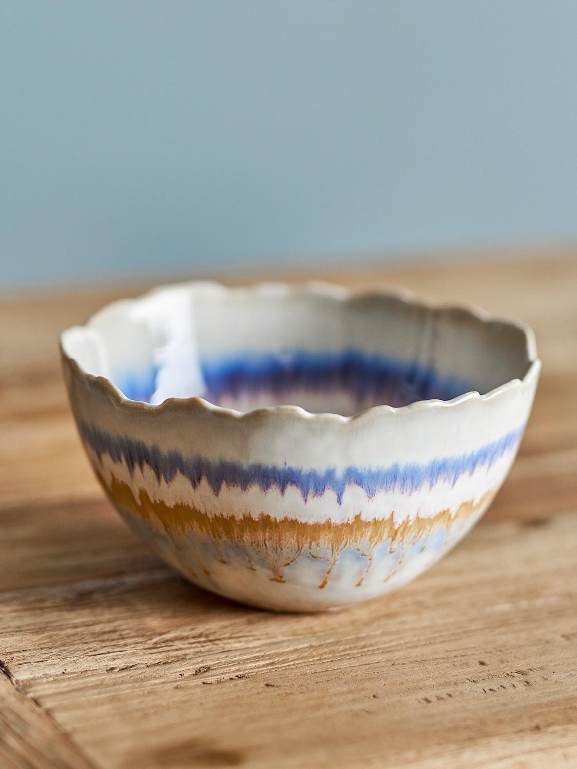 Zeno Schale, Bunt, Steingut in Multi präsentiert im Onlineshop von KAQTU Design AG. Schale ist von Creative Collection