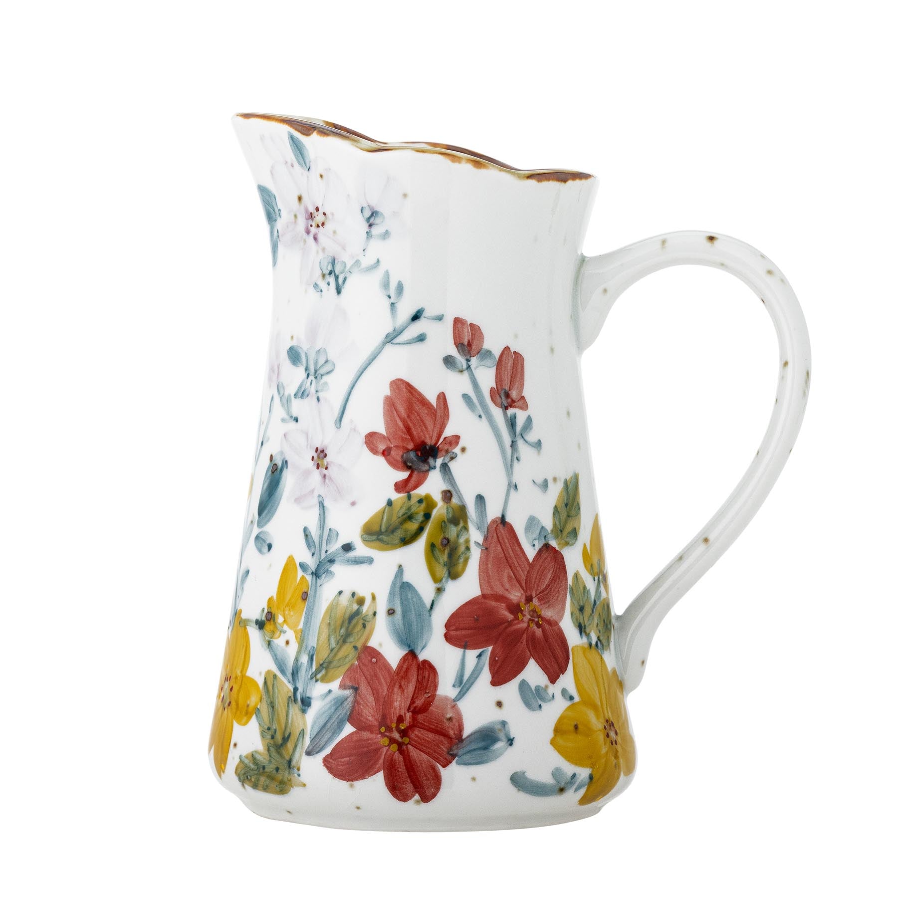 Savina Krug, Bunt, Steingut in Multi präsentiert im Onlineshop von KAQTU Design AG. Kanne ist von Creative Collection