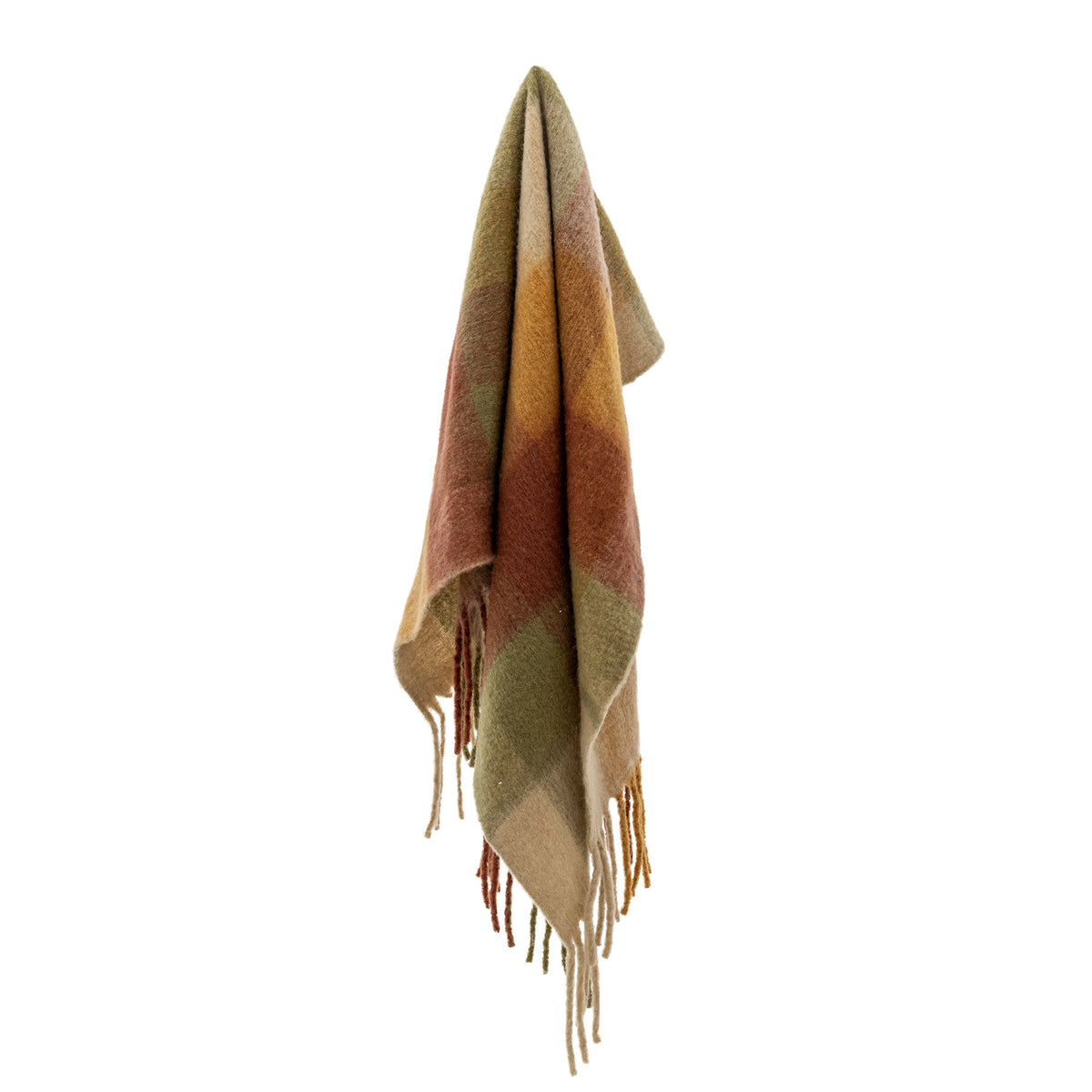 Hamisha Decke, Bunt, Polyester OEKO-TEX® in Multi präsentiert im Onlineshop von KAQTU Design AG. Wolldecke ist von Creative Collection