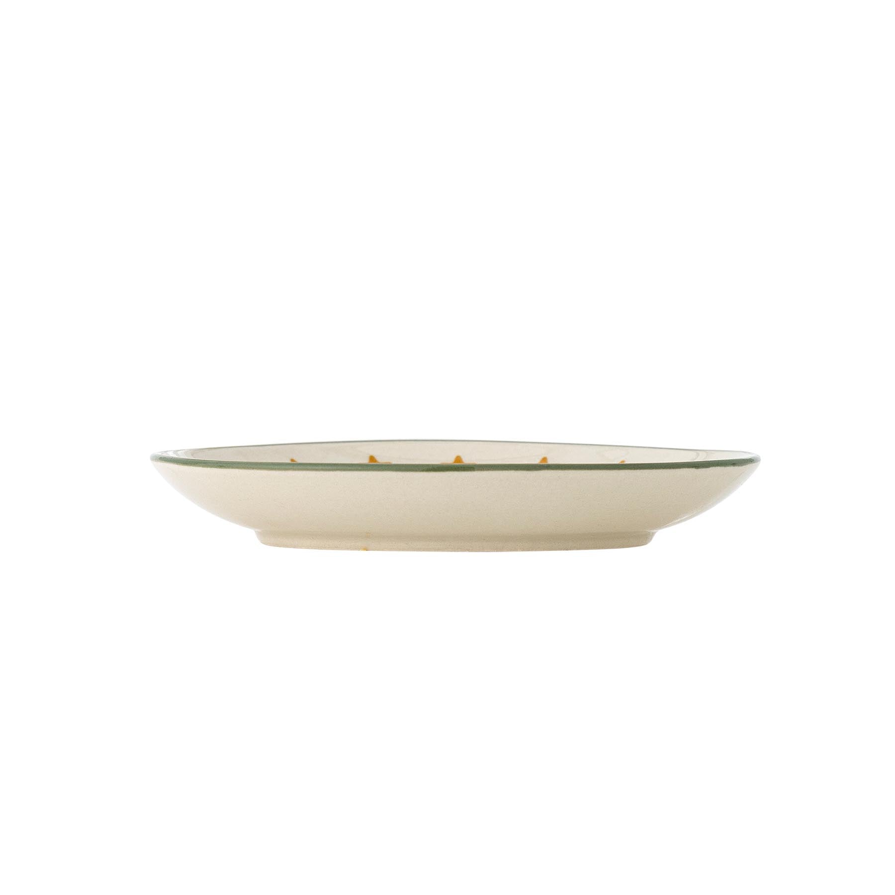 Peo Teller, Natur, Steingut in Nature präsentiert im Onlineshop von KAQTU Design AG. Teller ist von Bloomingville